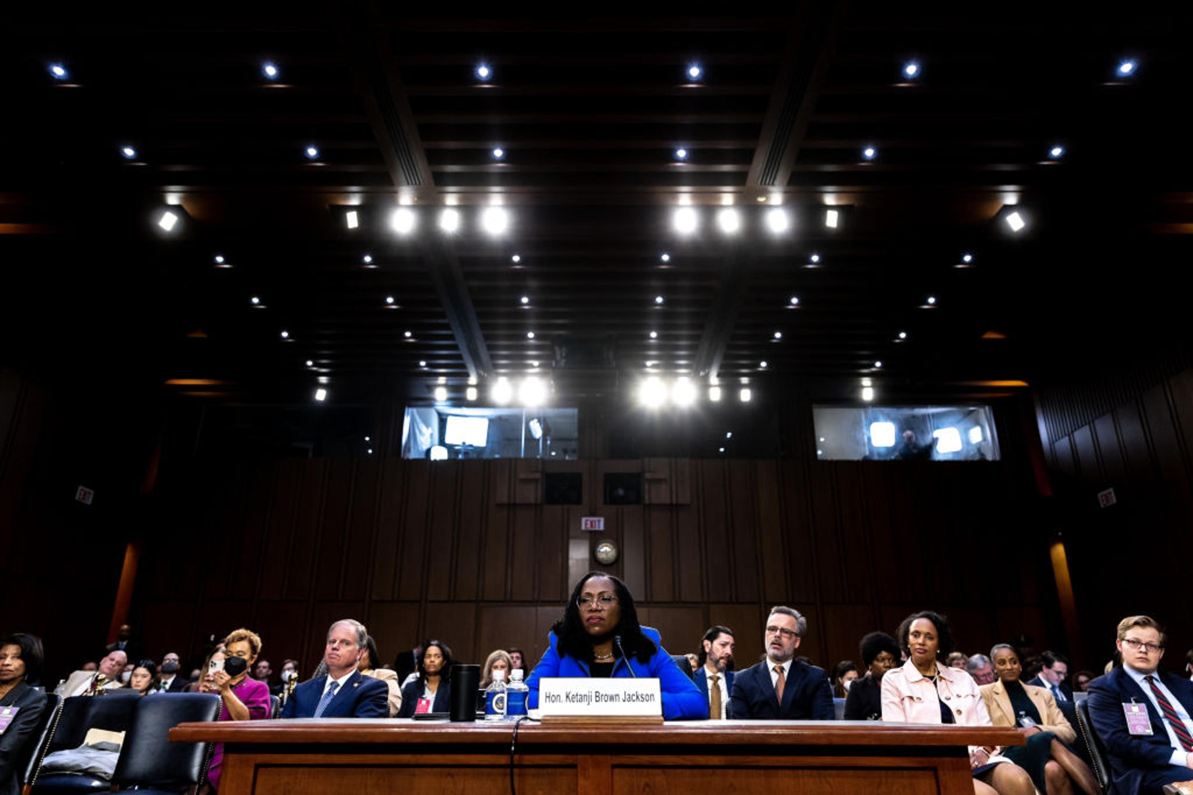 Senate Confirmation Hearing For Supreme Court Nominee Ketanji Brown Jackson