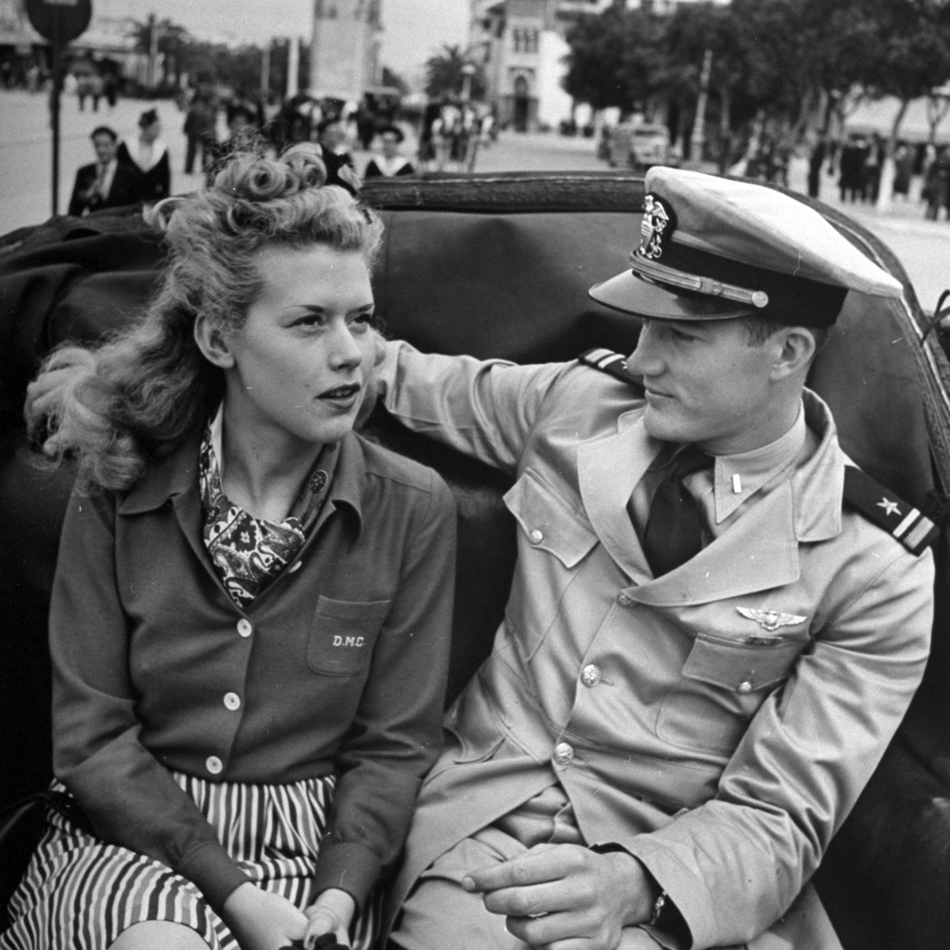 Casablanca love story during World War II, 1943.