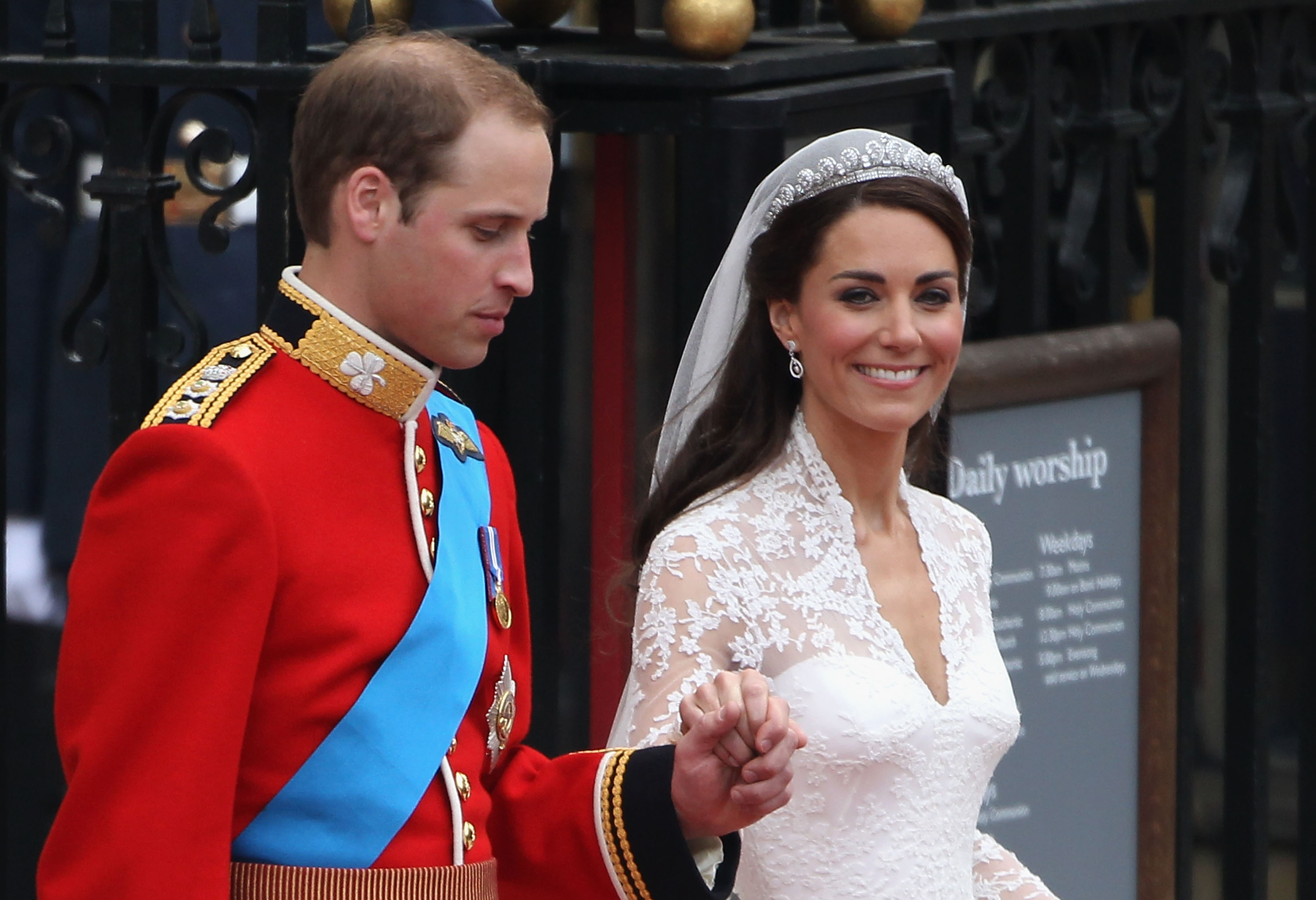 Royal Wedding - Carriage Procession To Buckingham Palace And Departures