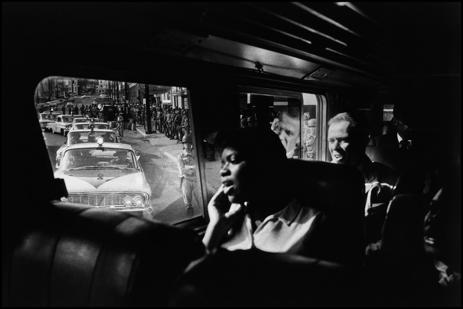 Freedom Riders bus trip to Jackson, MS