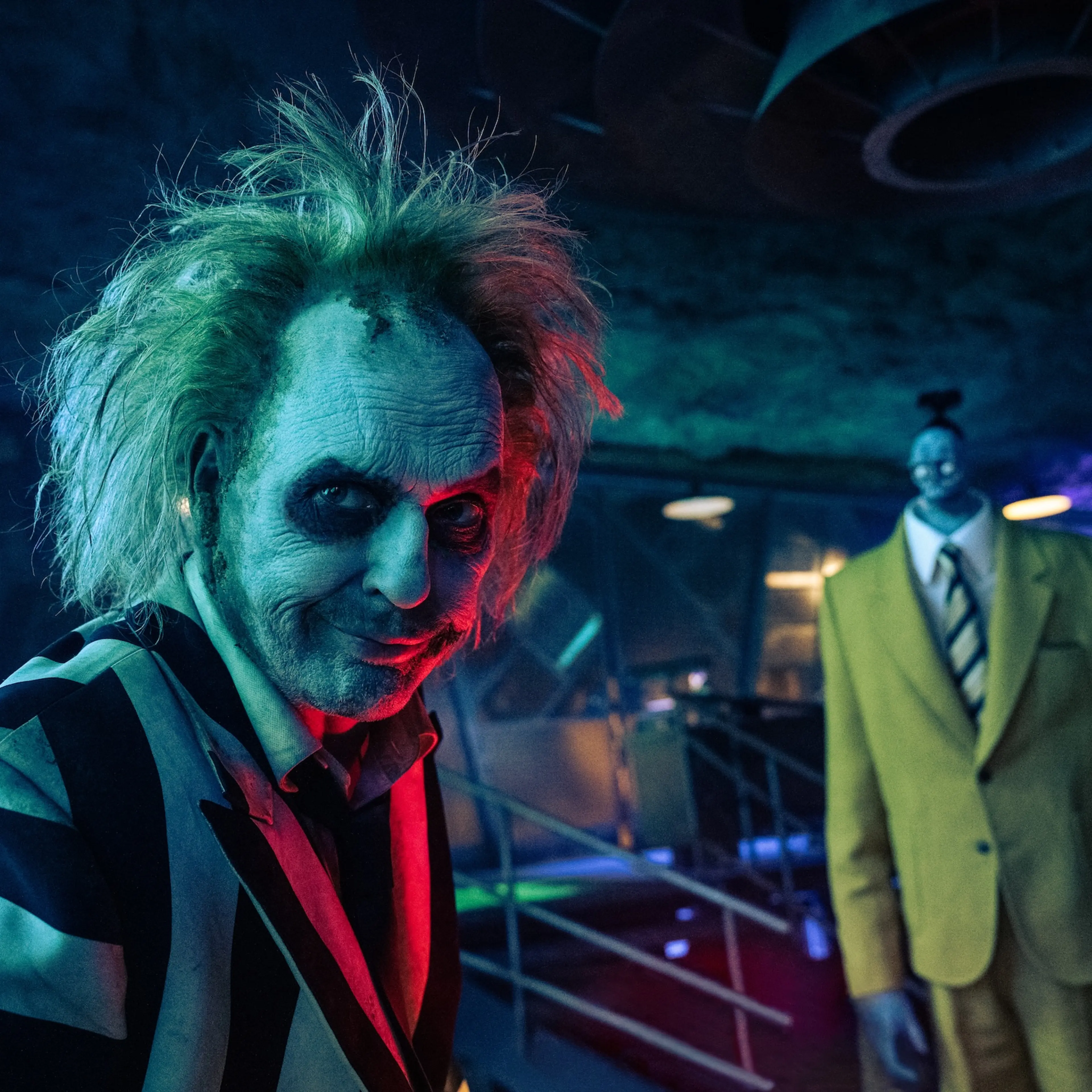 Michael Keaton as Beetlejuice in 'Beetlejuice Beetlejuice'