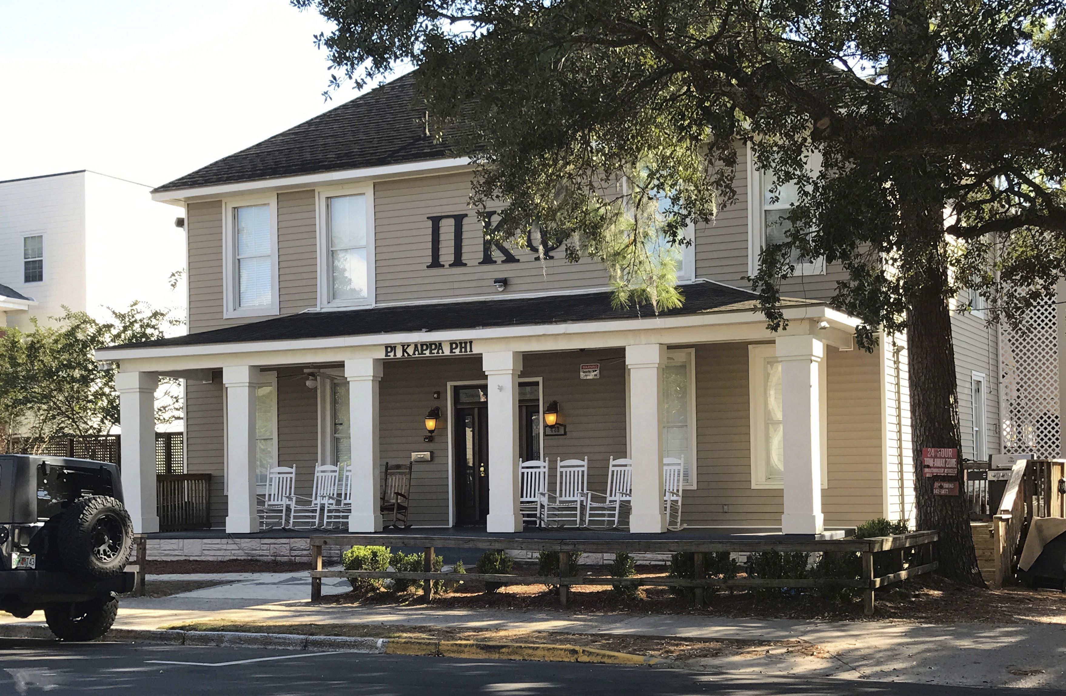 Florida State Greek Life Suspended, Tallahassee, USA - 07 Nov 2017