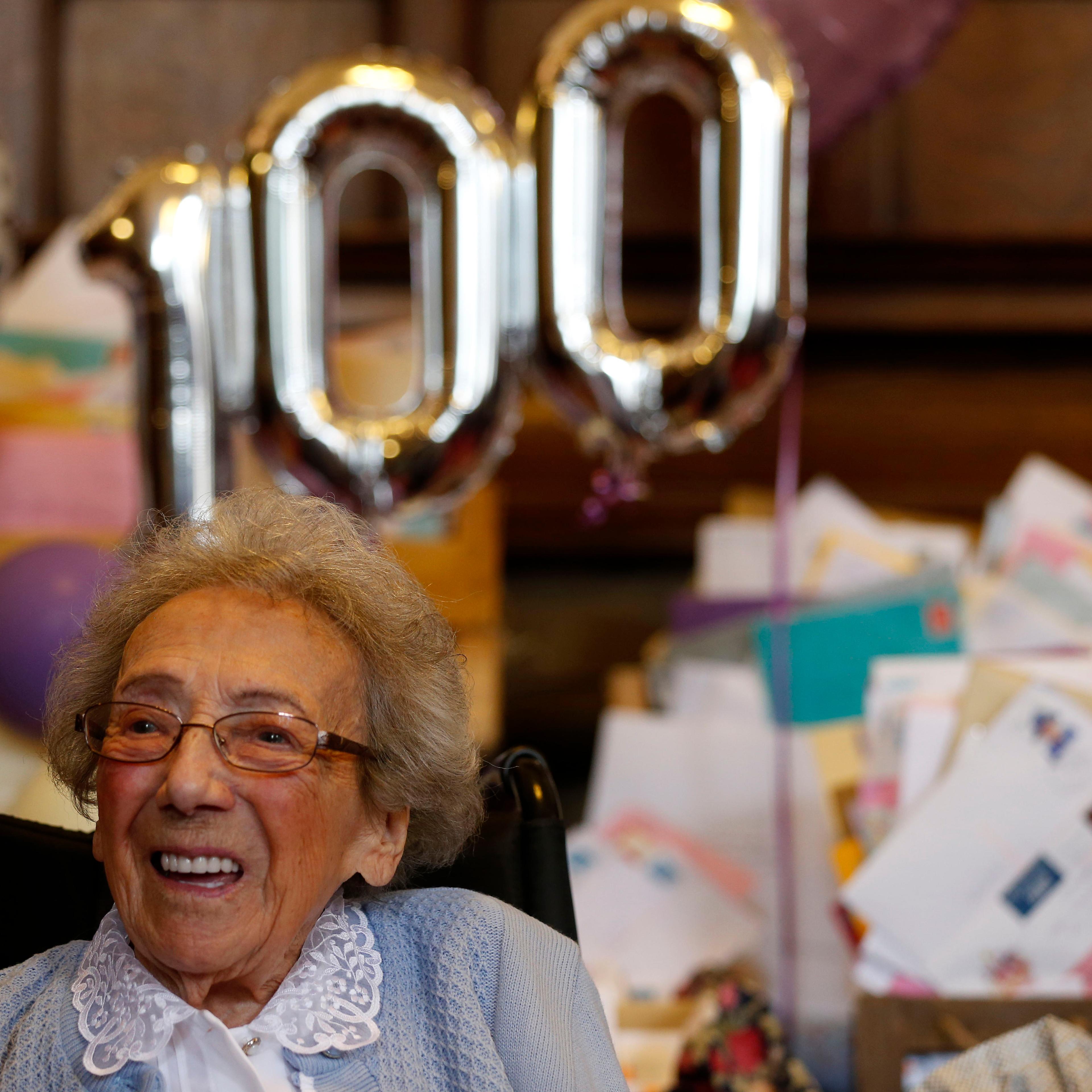 WINNIE BLAGDEN CENTENARIAN