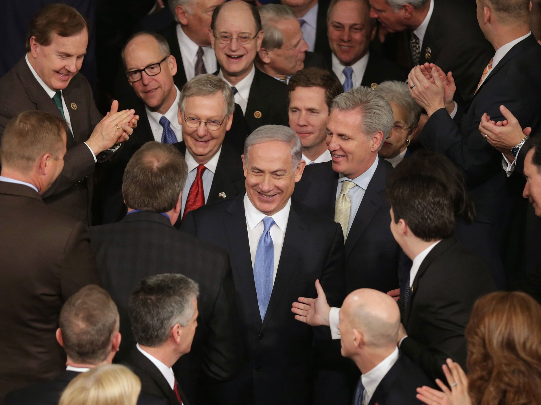 Israeli PM Netanyahu Addresses Joint Meeting Of Congress