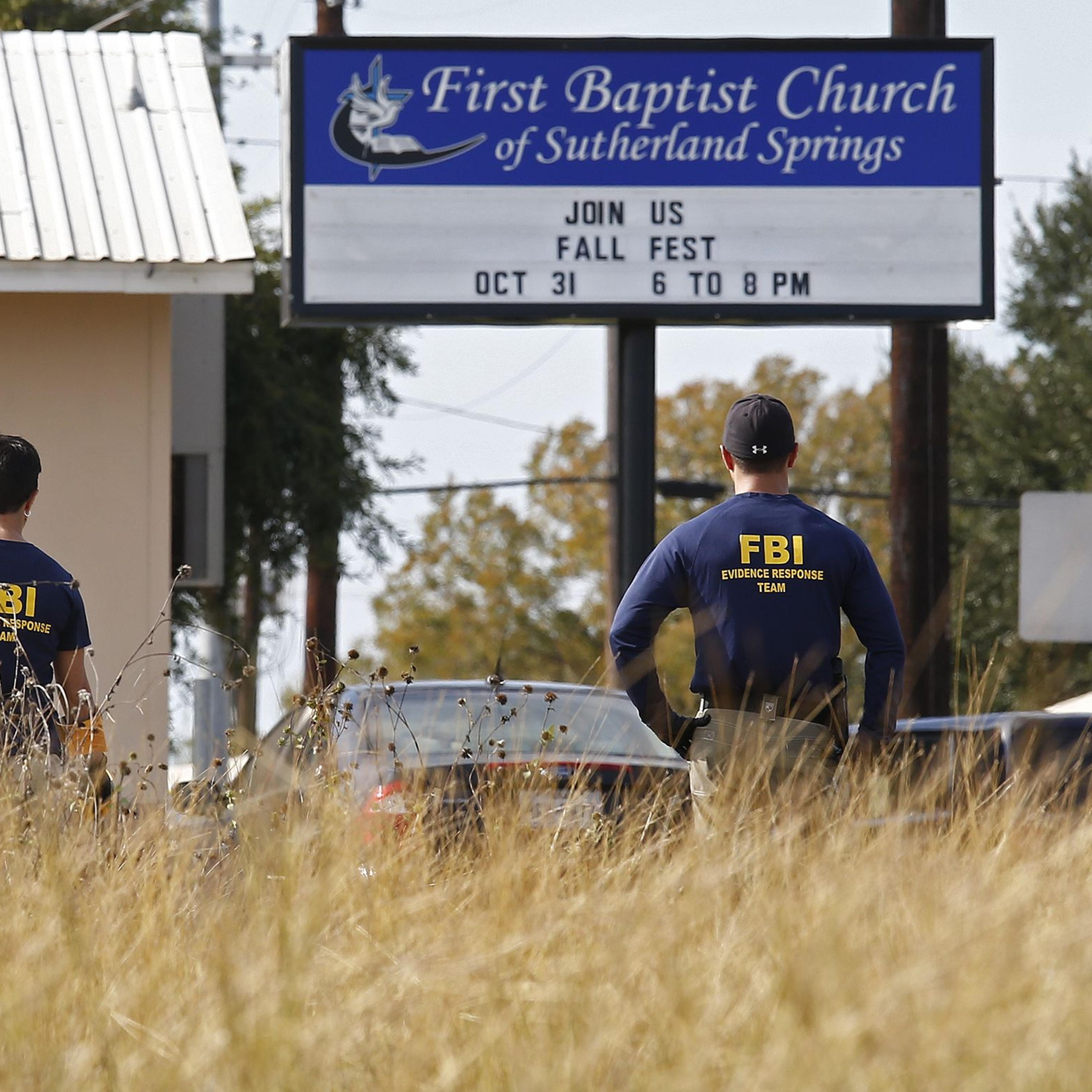 Mass shooting in Texas, Sutherland Springs, USA - 06 Nov 2017