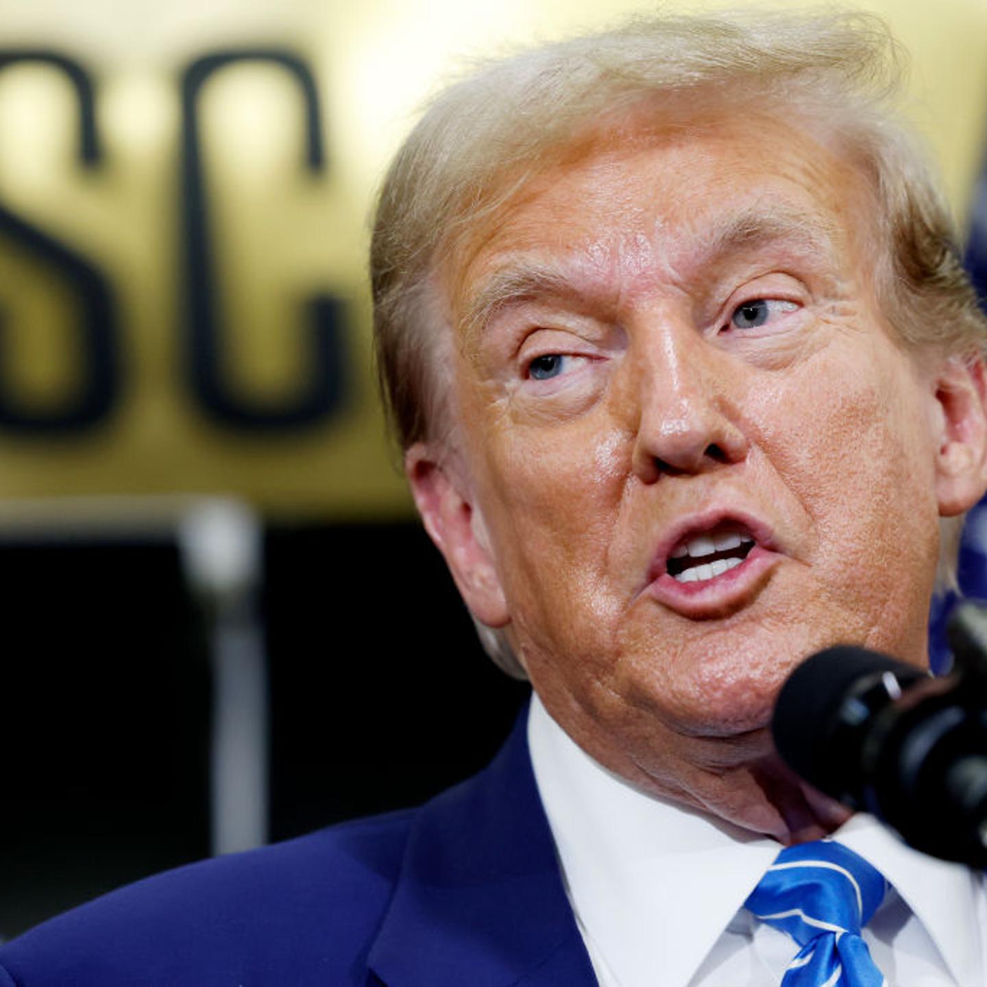 Donald Trump Meets With Republican Senators At The NRSC
