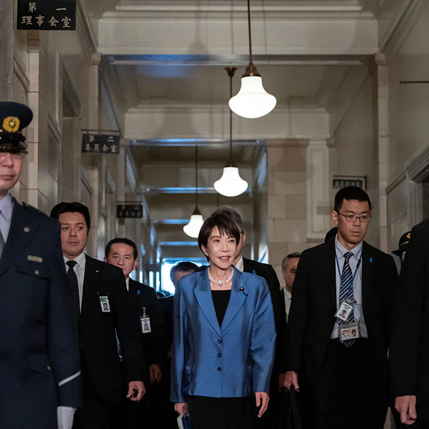 Japanese Prime Minister Sanae Takaichi Attends Party Leaders Debate
