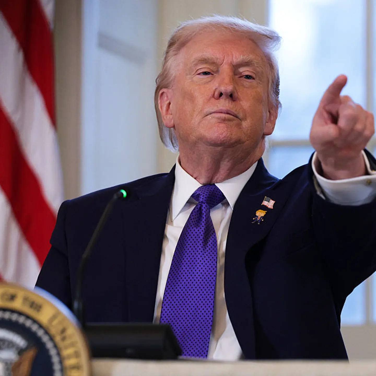 President Trump Meets With Oil And Gas Executives At The White House