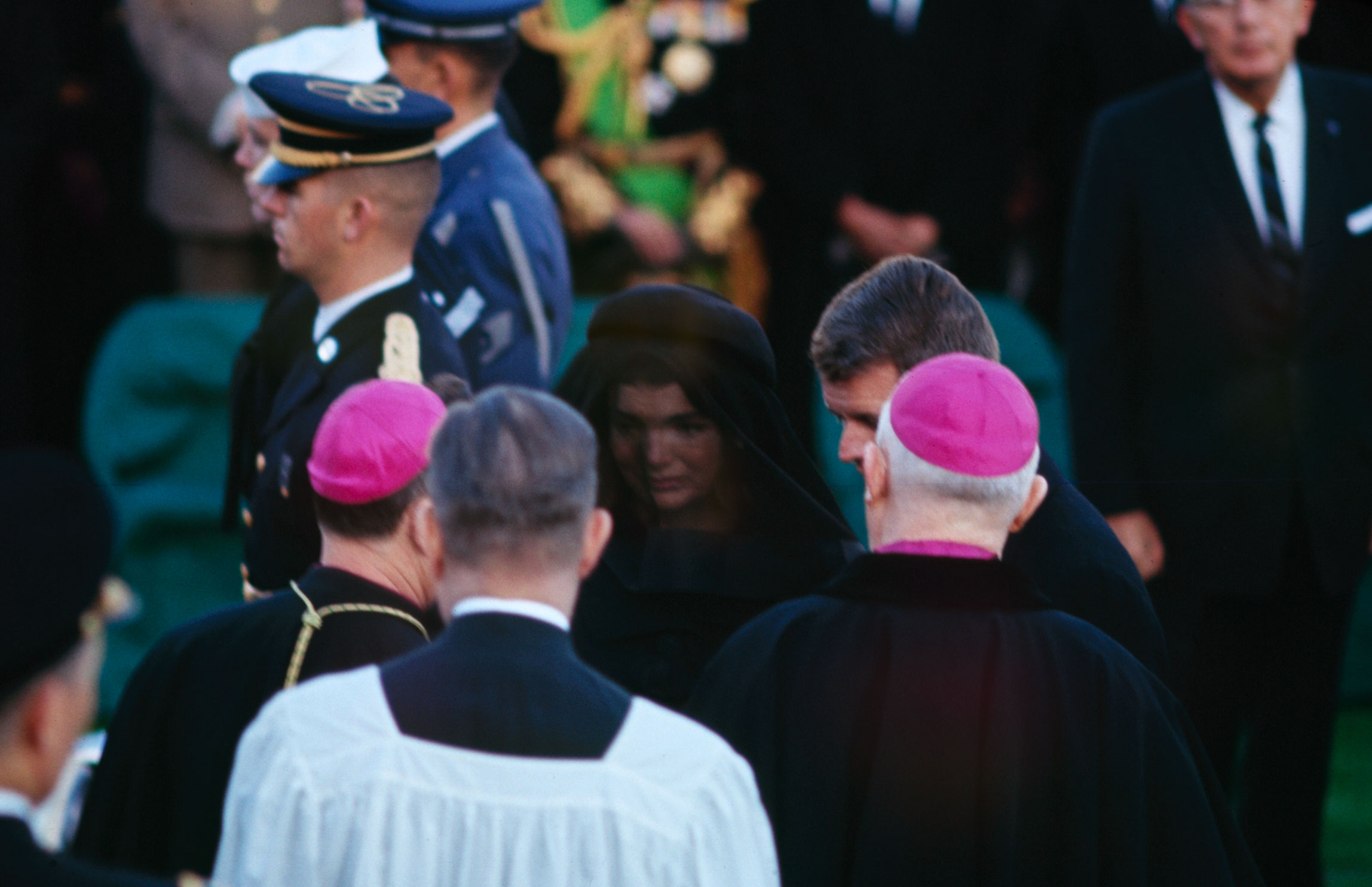 Jackie Kennedy at JFK's funeral, November 1963