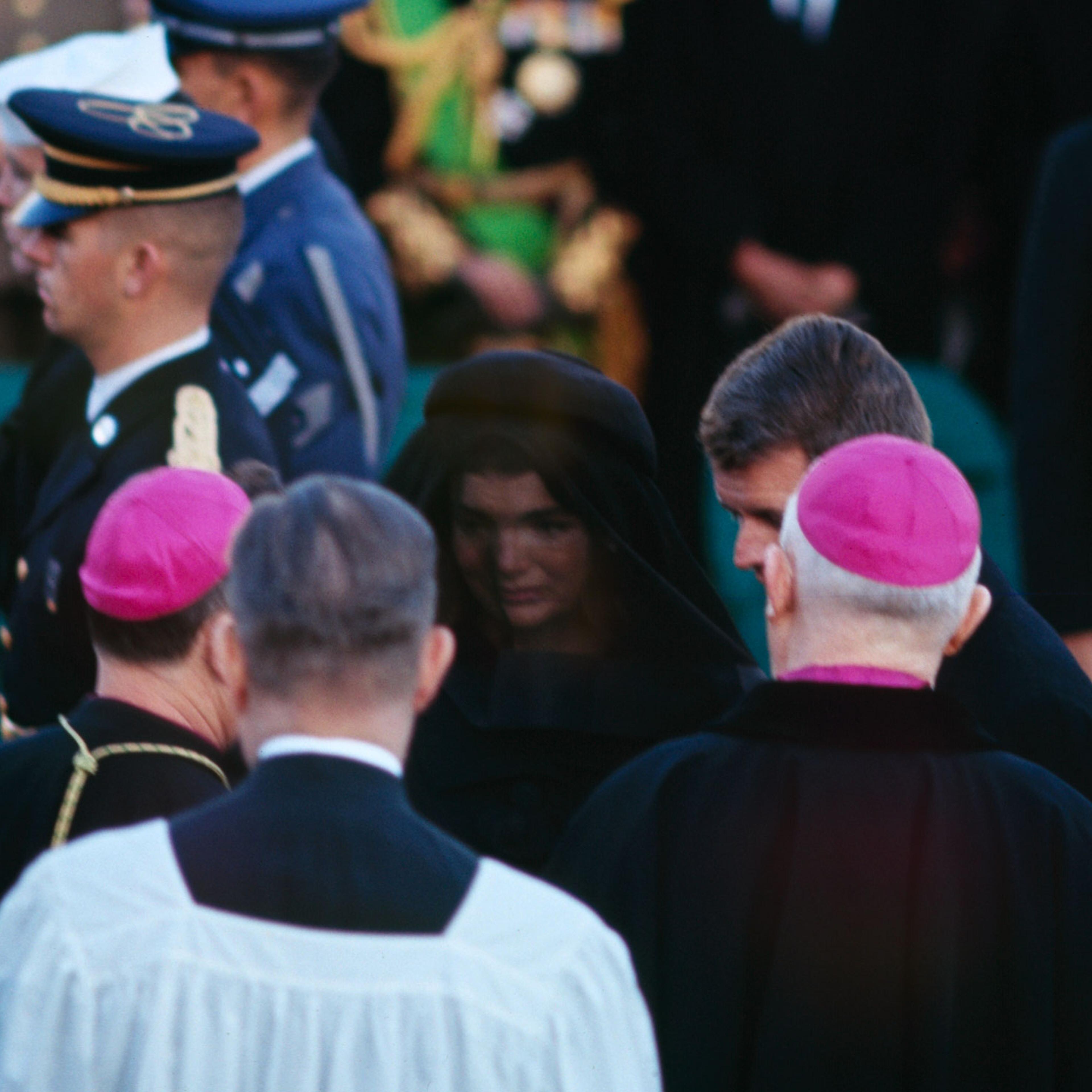 Jackie Kennedy at JFK's funeral, November 1963