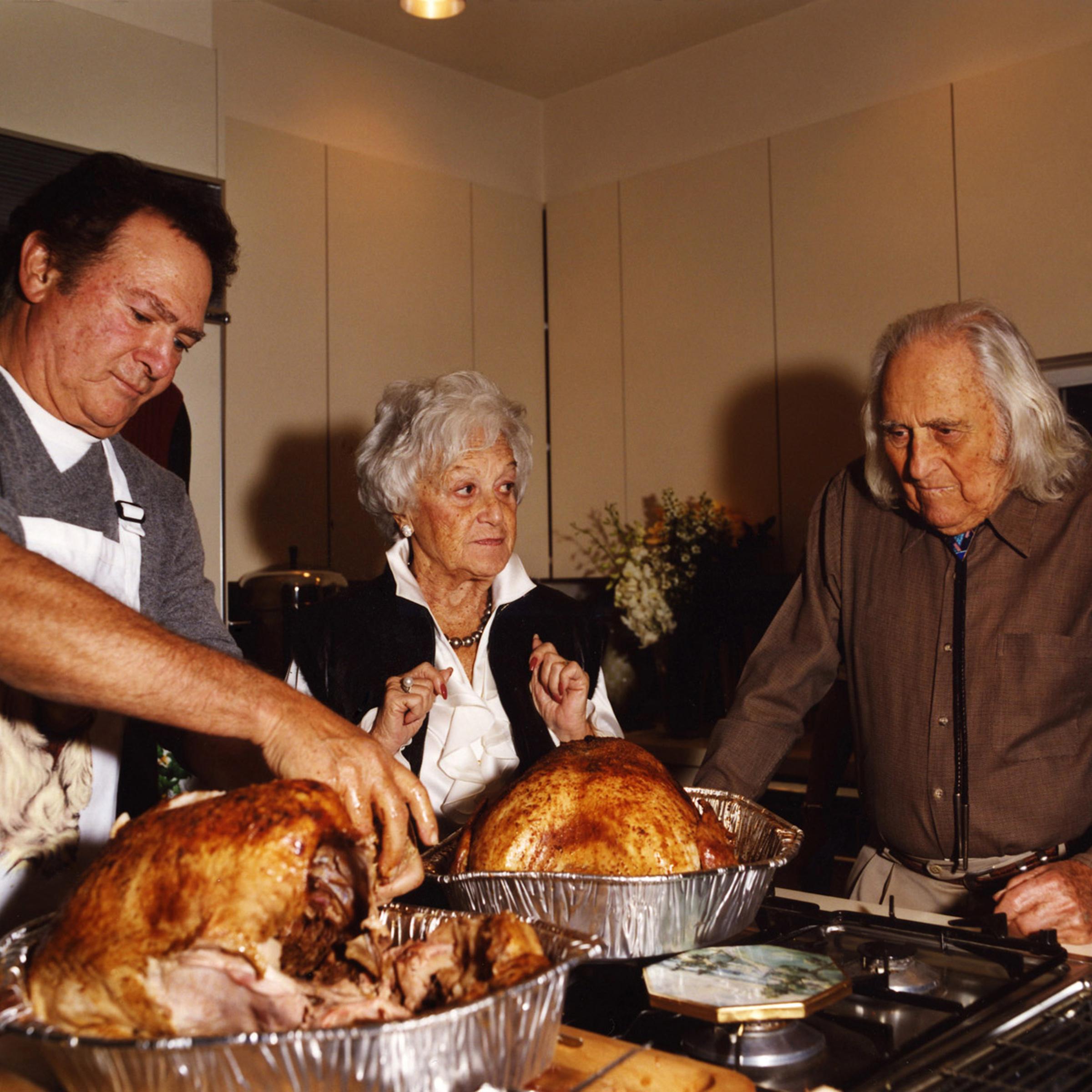 <i>Dad Getting Ready to Carve the Turkey</i>, Chappaqua, 2005