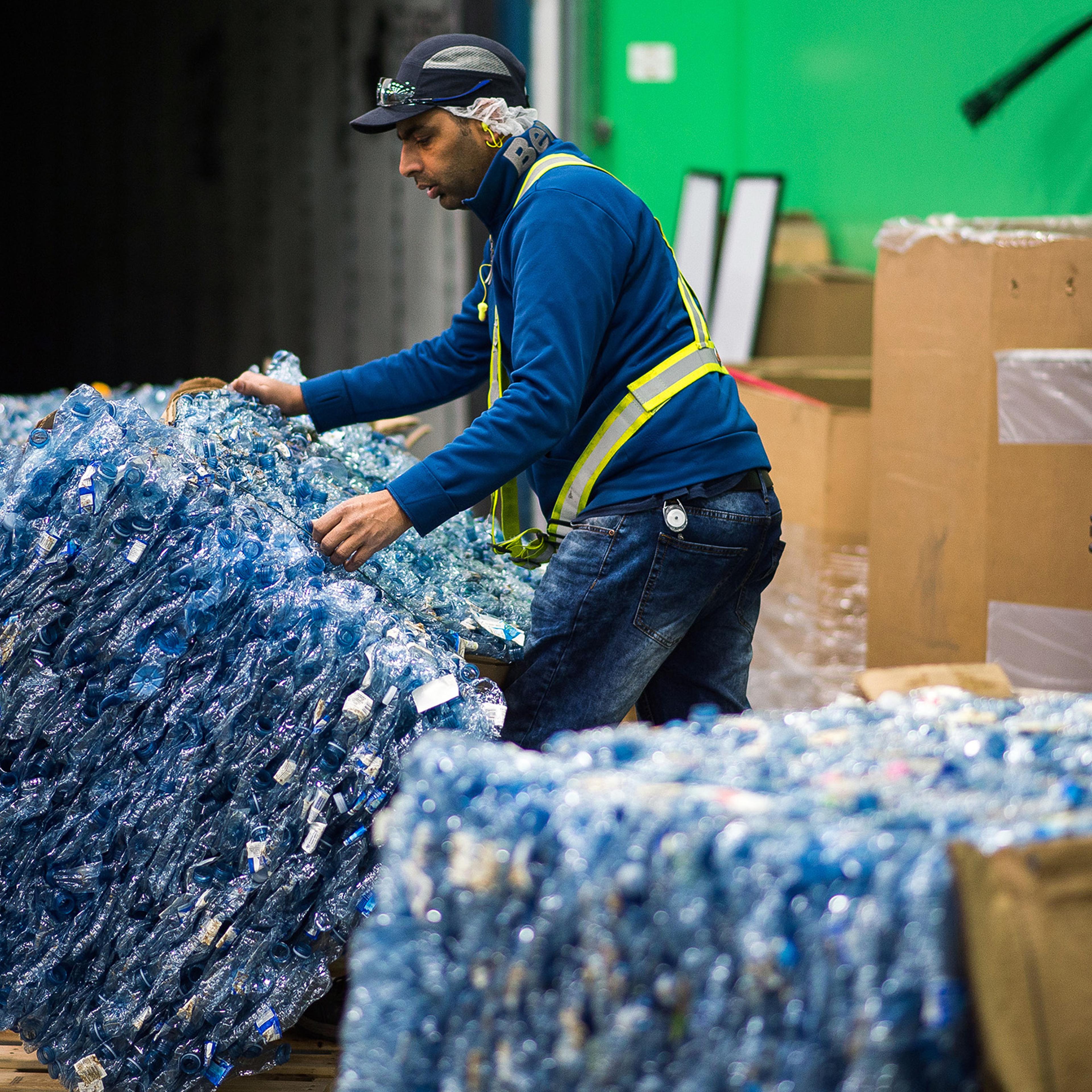 Operations At The Ice River Springs Bottling Facility
