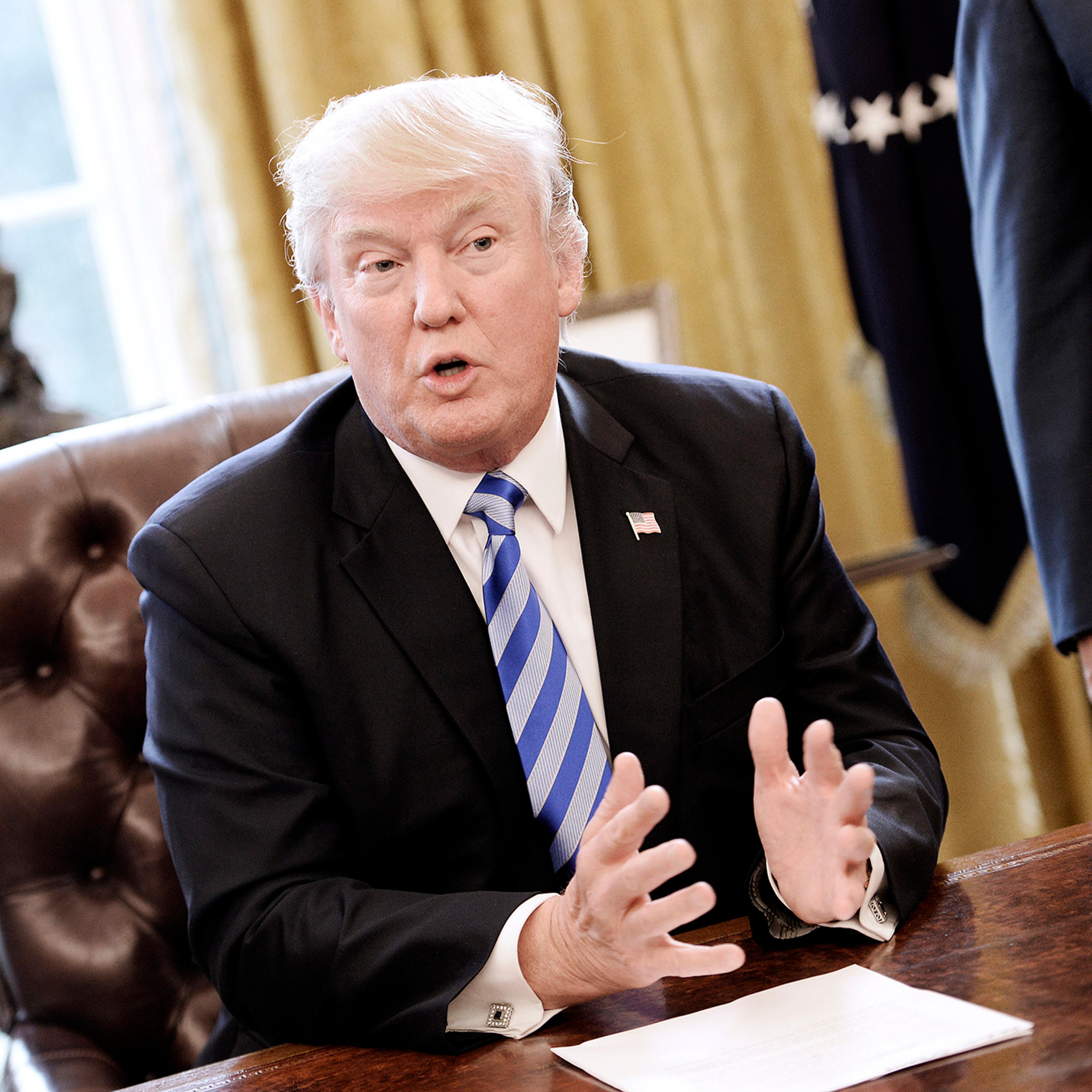 President Trump speaks after Republicans Pull Health Care Bill