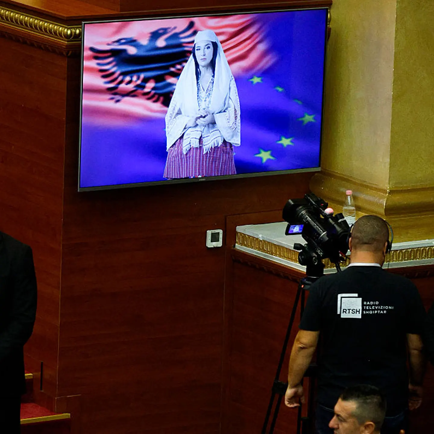 ALBANIA-POLITICS-GOVERNMENT-PARLIAMENT-TECNOLOGY-AI-POLITICS