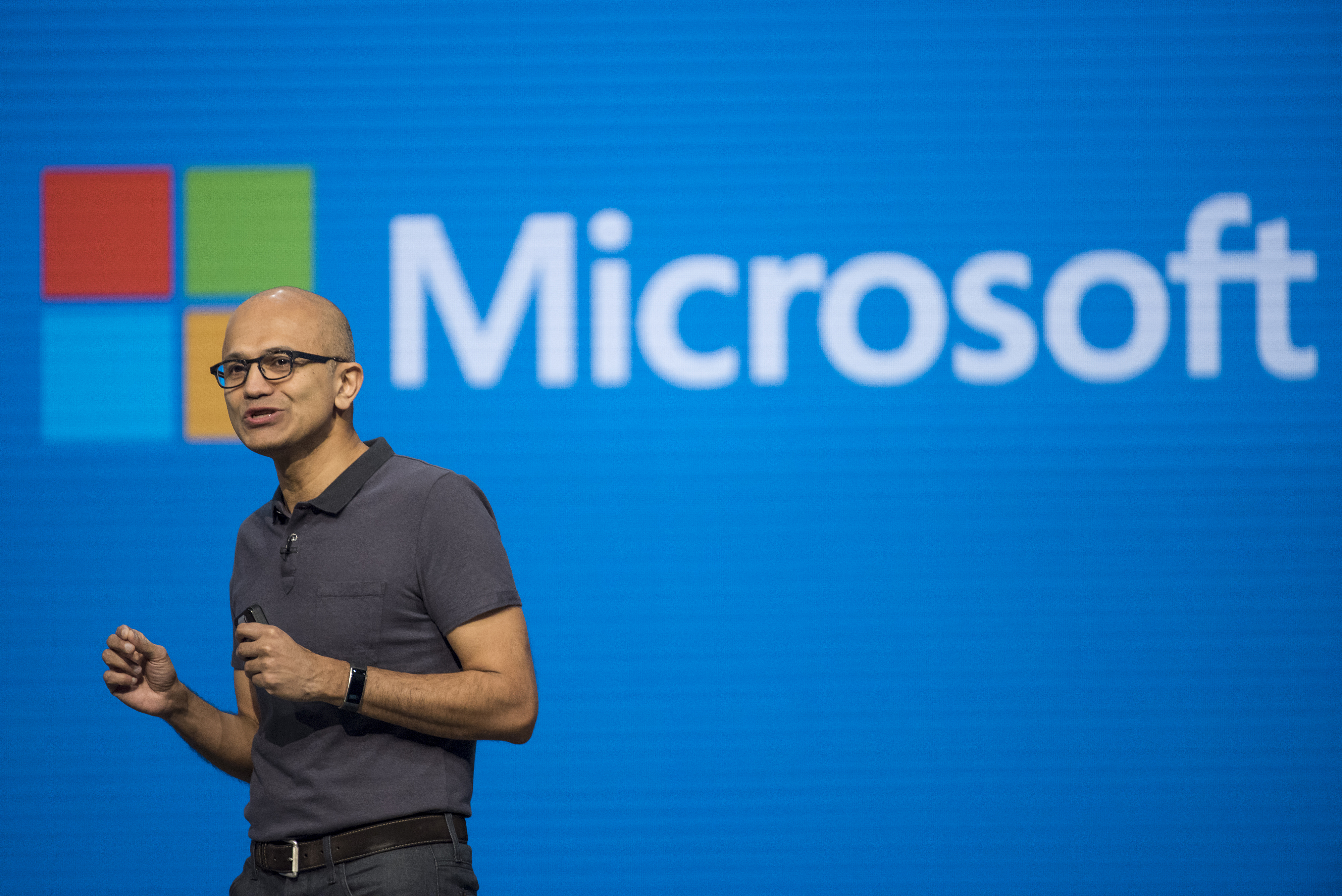 Key Speakers At The Microsoft Corp. Build Developers 2016 Conference