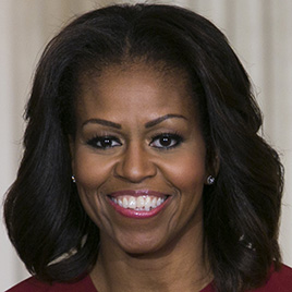 First Lady Michelle Obama participates in announcing that Sesame Workshop and the Produce Marketing Association joined the Partnership for a Healthier America in a two-year agreement to help promote healthy foods to children on Oct. 30, 2013 in Washingto