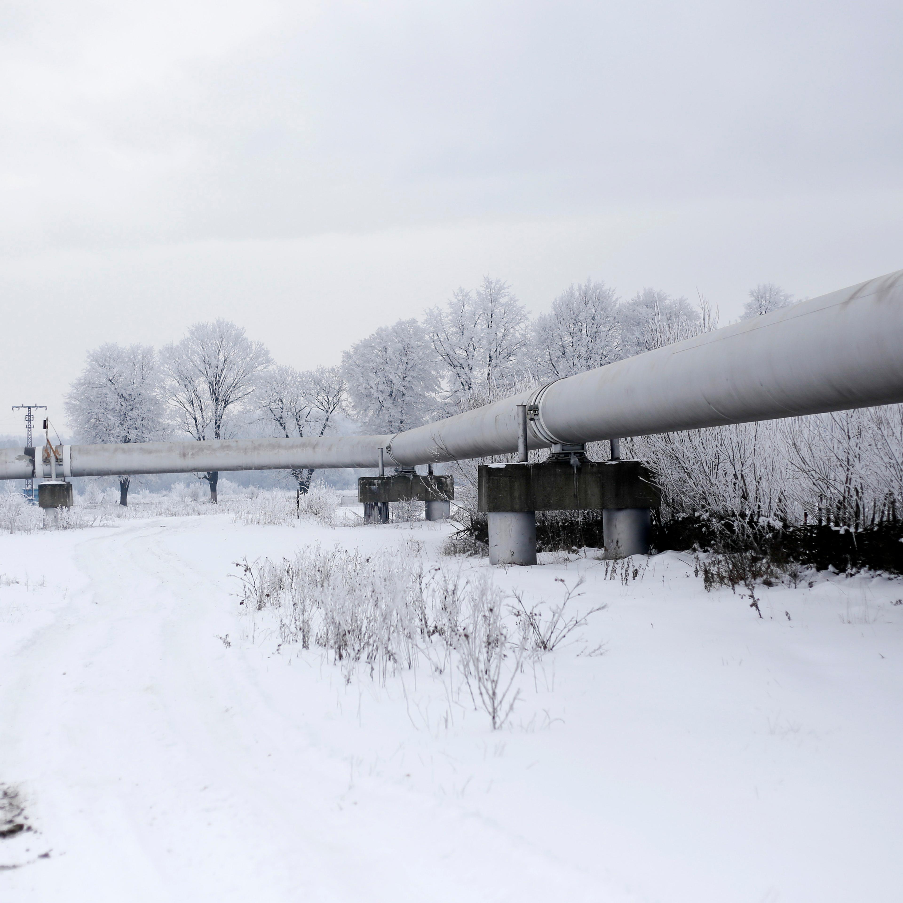 Russian And Ukrainian Gas Pipelines As Ukraine Gas Debt Raises Concern