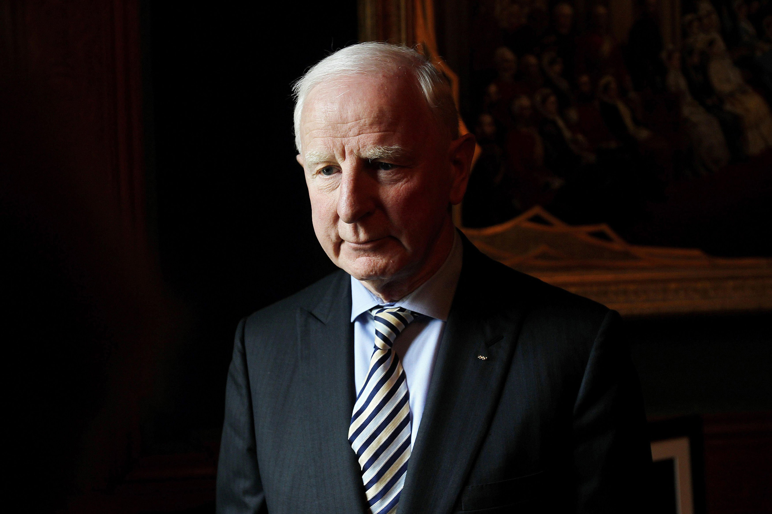 Patrick Hickey, President of the Olympic Council of Ireland in 2012.