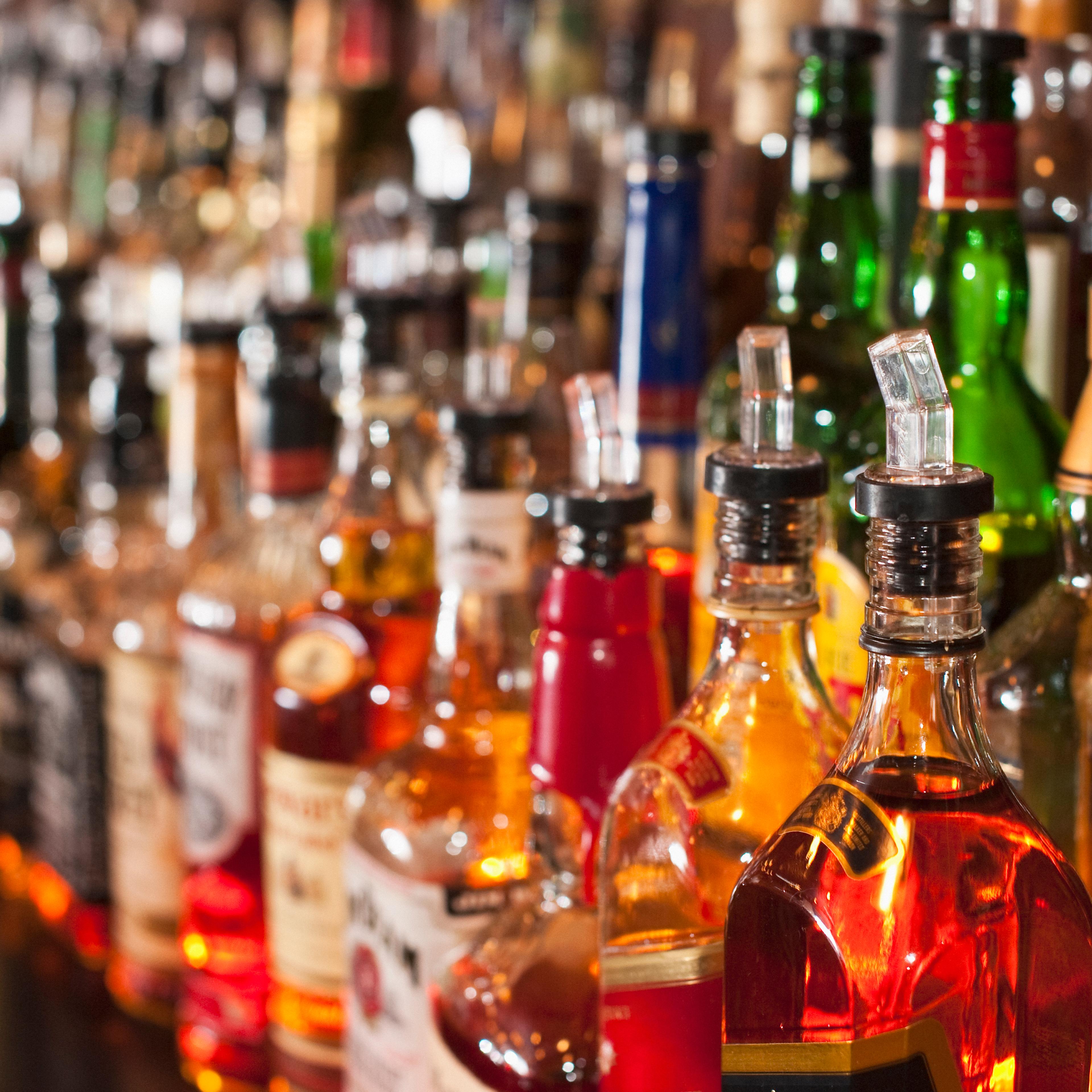Bottle of liquor