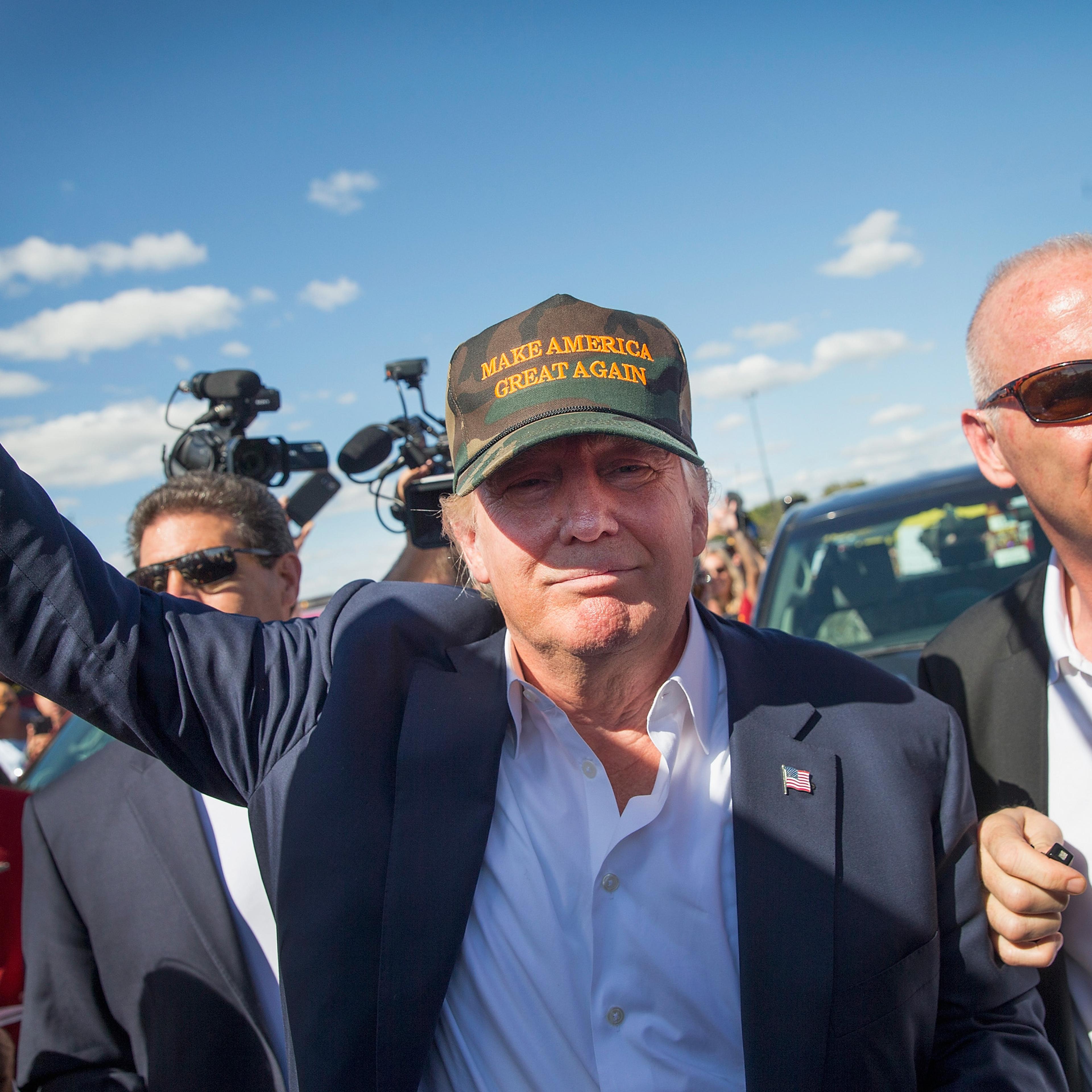 GOP Candidates Attend Tailgate Parties Before Iowa v Iowa State College Football Game
