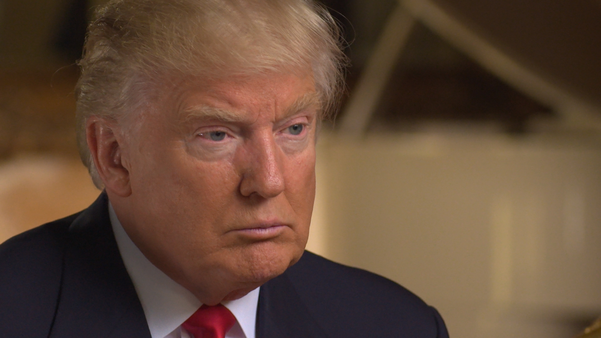 Correspondent Lesley Stahl interviews President-elect Donald J. Trump and his family at his Manhattan home on Nov. 11, 2016.