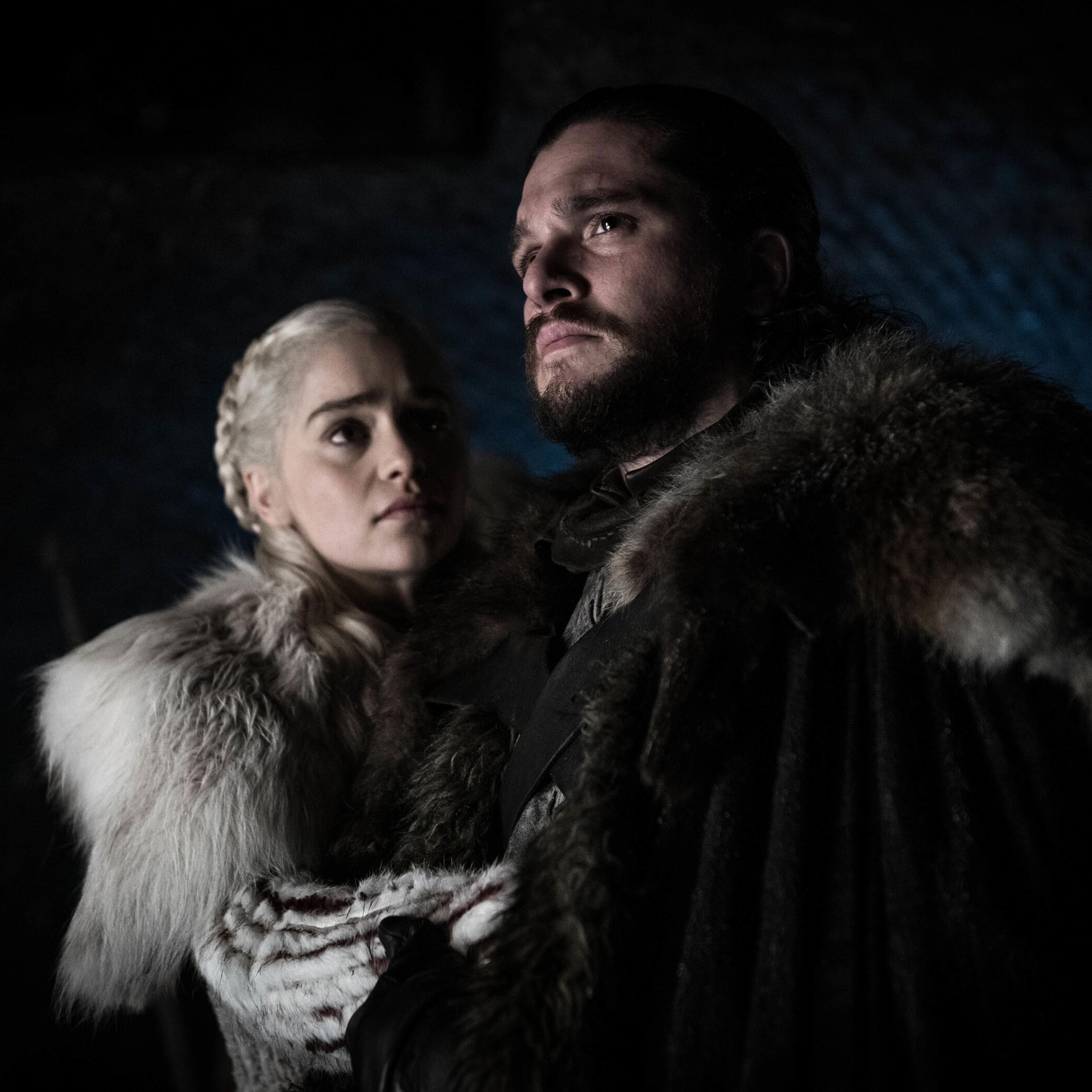 Jon and Daenerys talk in season 8 episode 2