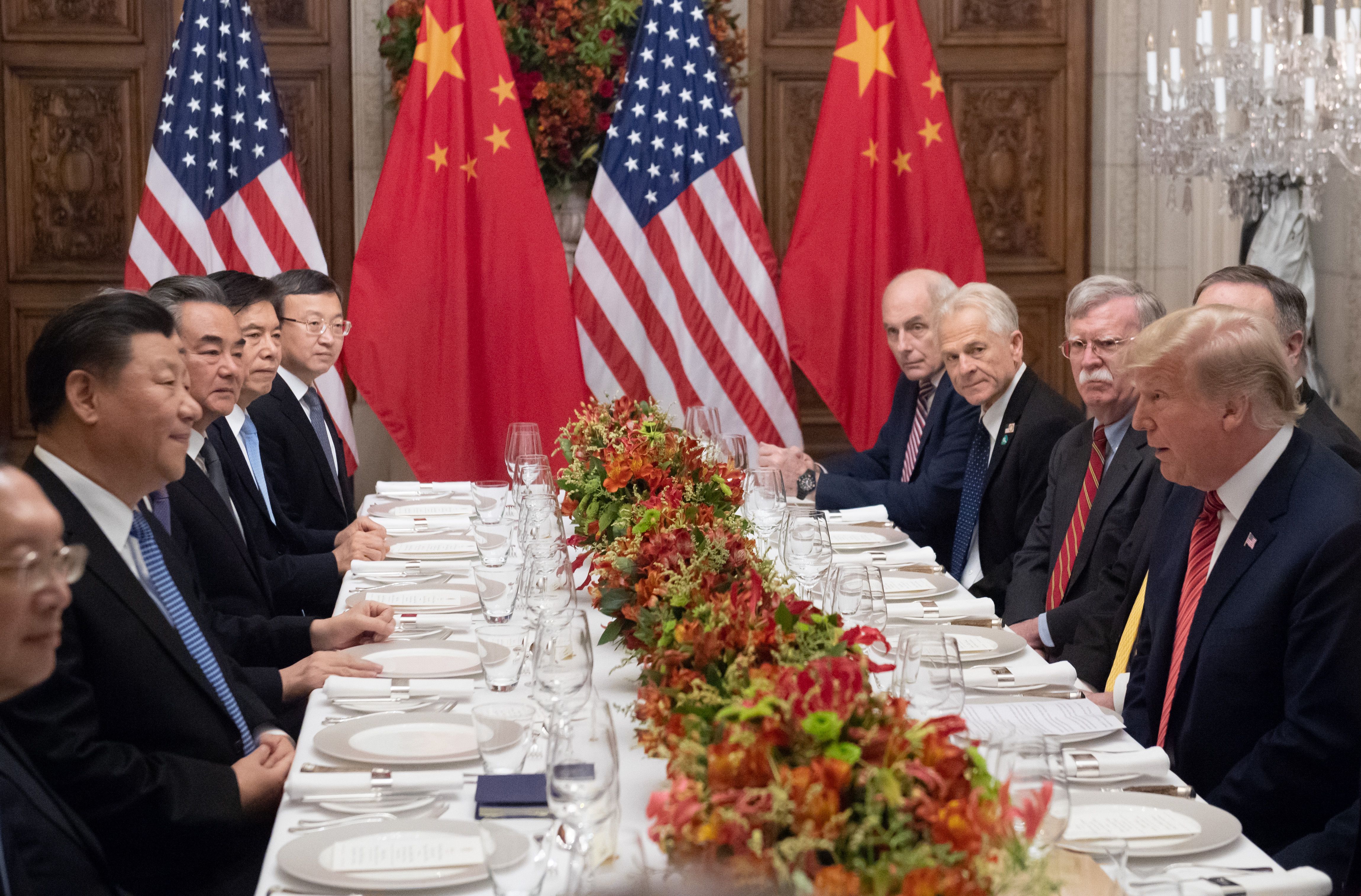 TOPSHOT-ARGENTINA-G20-SUMMIT-TRUMP-XI