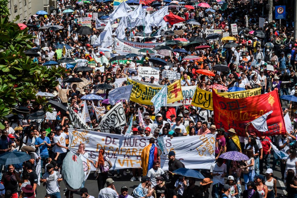 COLOMBIA-STRIKE-PROTEST