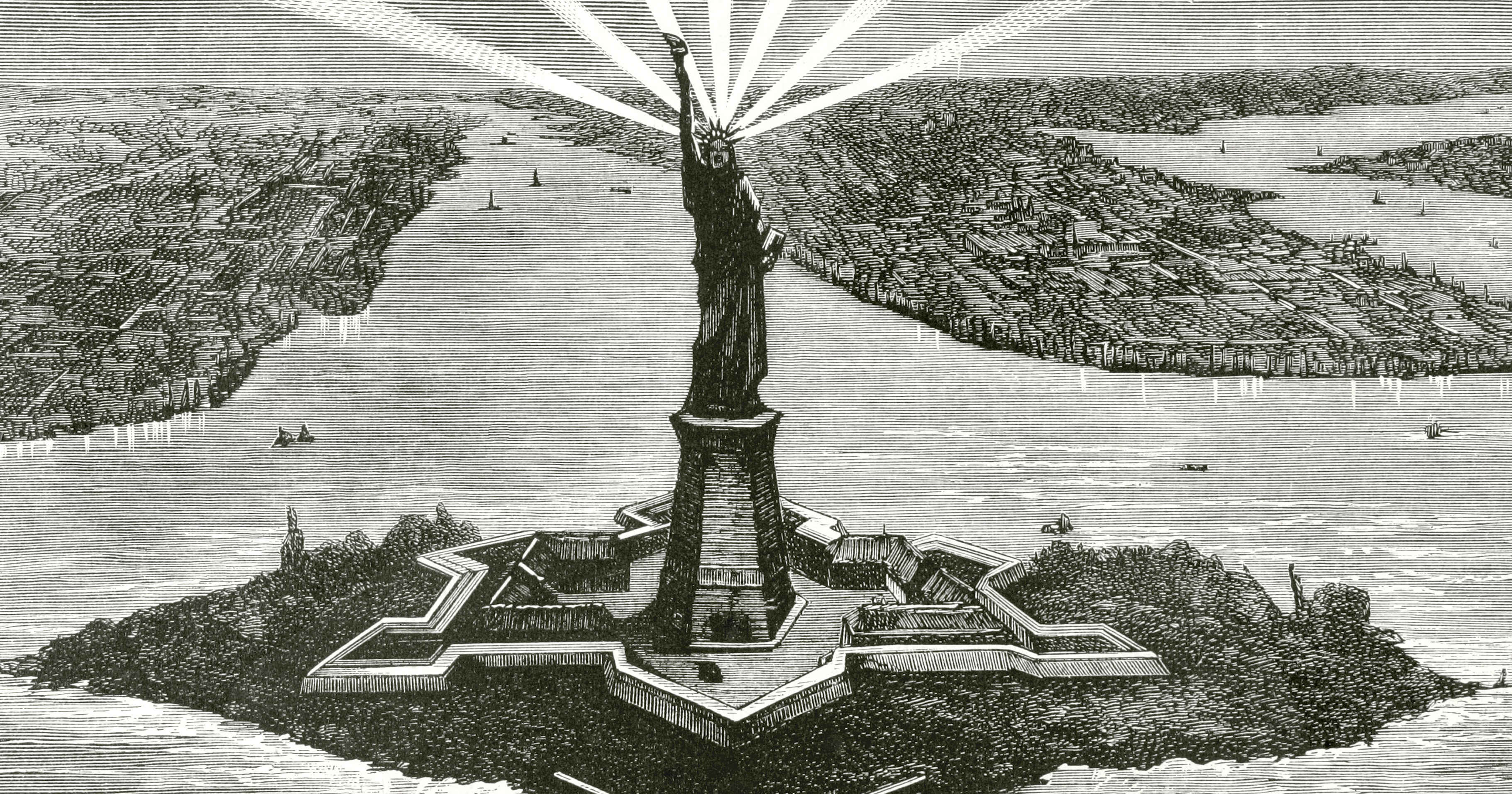 Liberty Enlightening The World