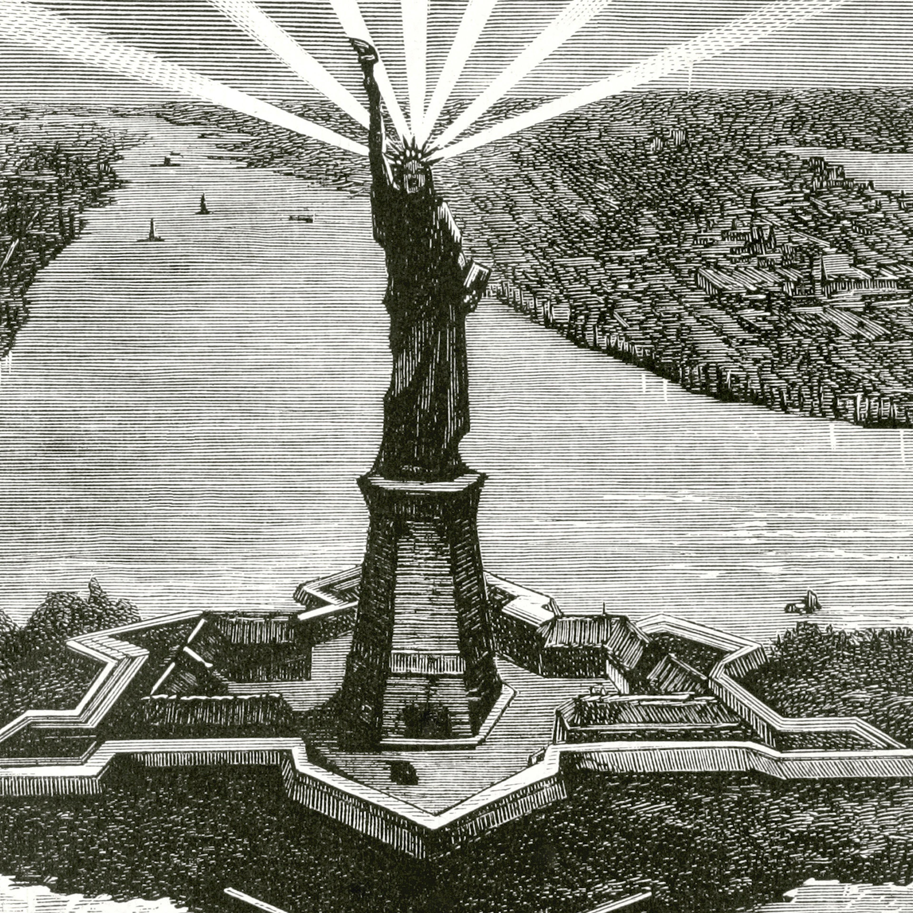 Liberty Enlightening The World