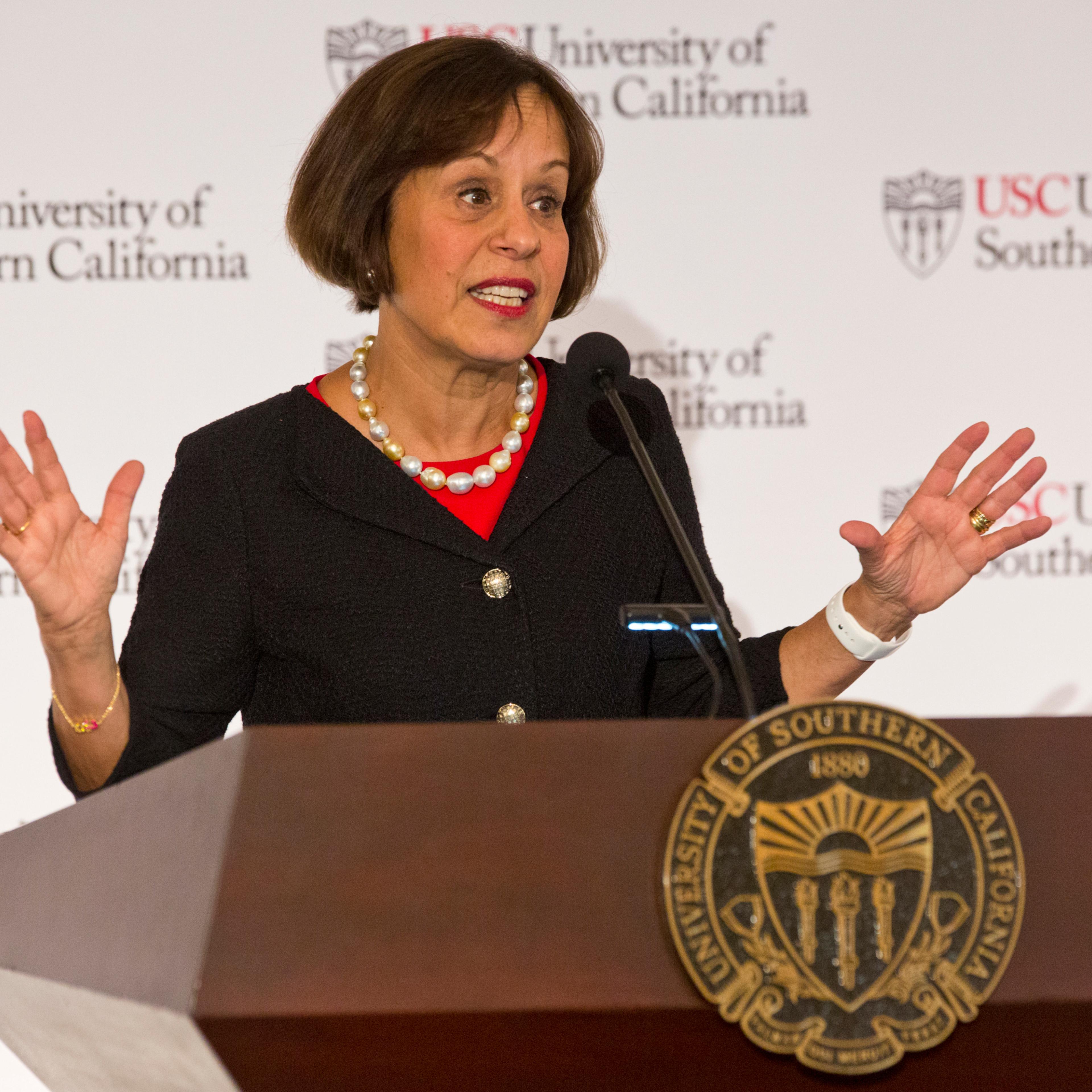 Carol Folt named University of Southern California president