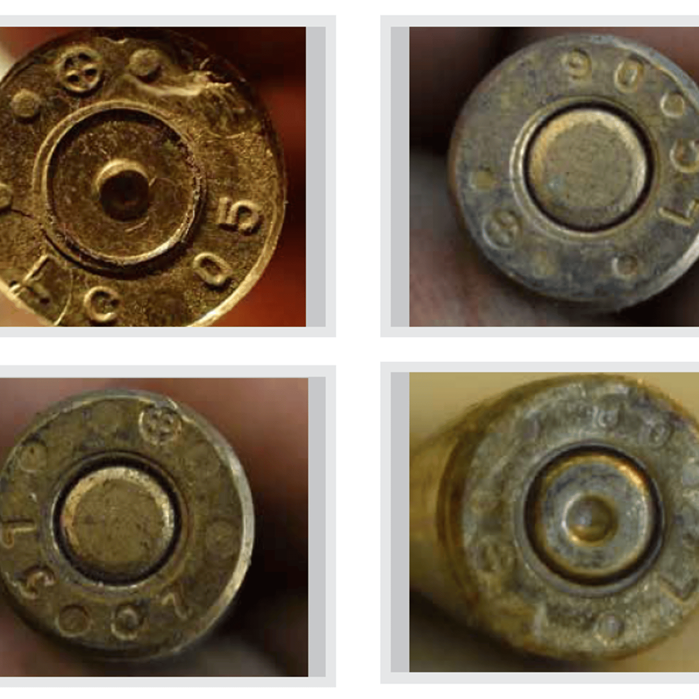 These four rifle cartridges were made in 2005, 2006, 2007 and 2008 at the U.S.-government owned Lake City Army Ammunition Plant in Independence, Mo., before falling into ISIS hands, according to a new report.