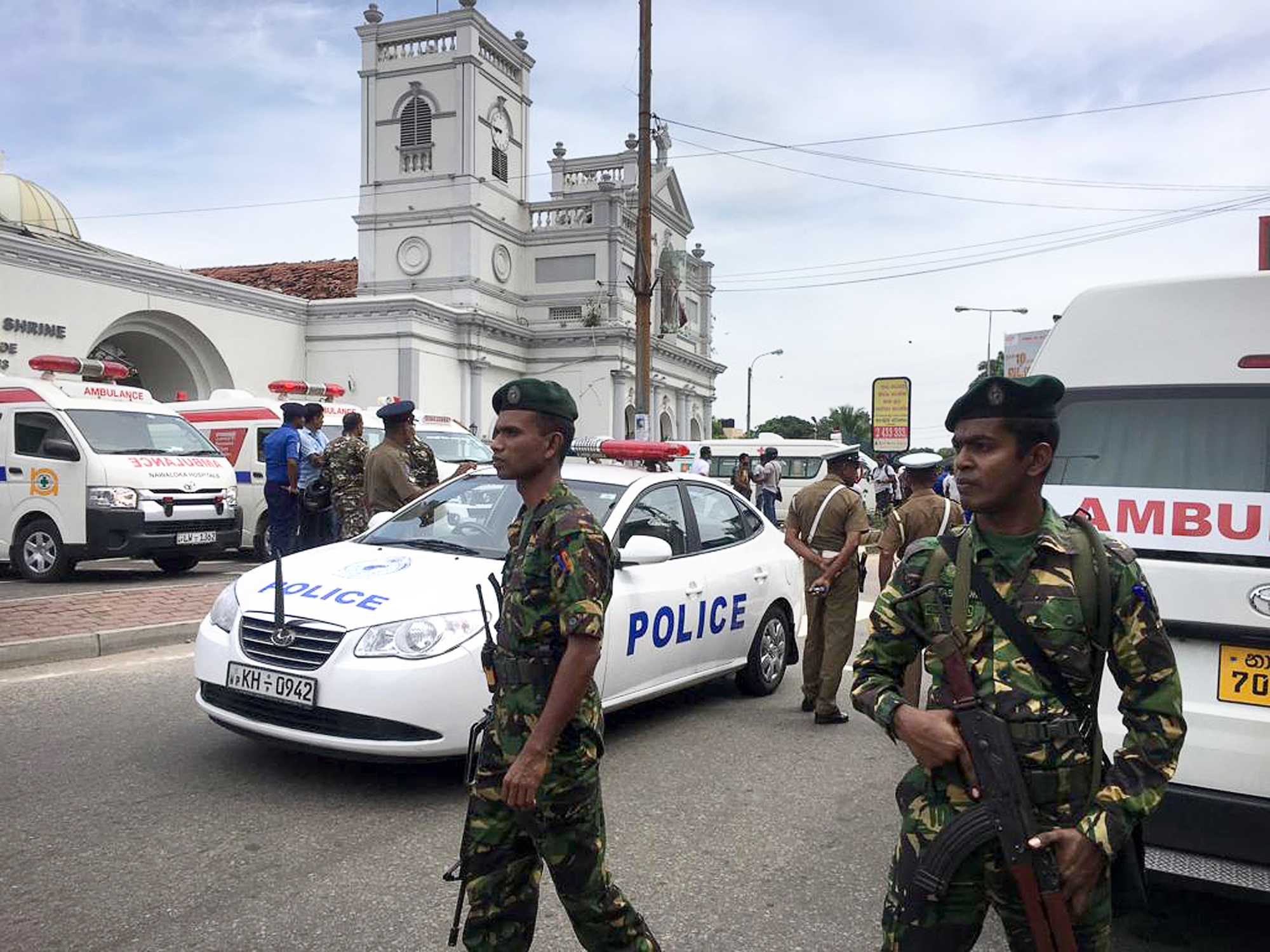 ADDITION Sri Lanka Church Blasts