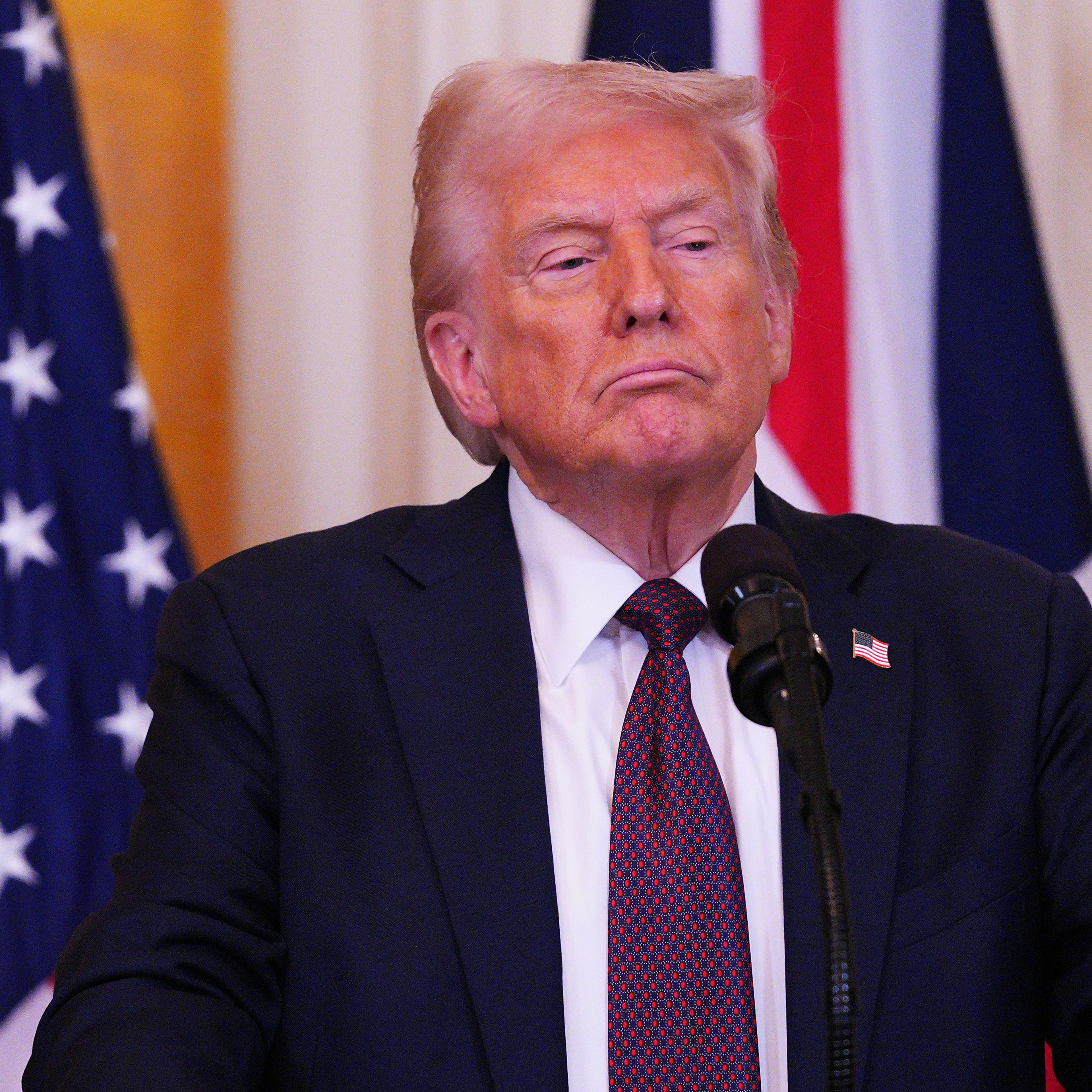 UK Prime Minister Meets With President Trump In Washington
