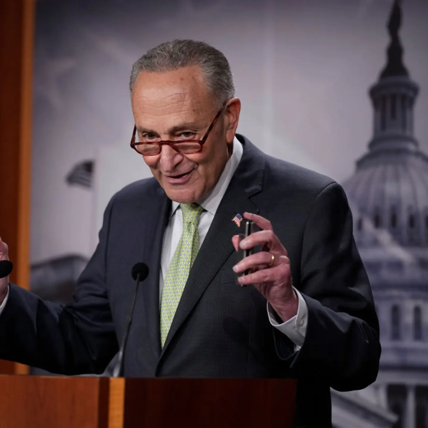 Senator Schumer Speaks On The CHIPS and Science Legislation And The Inflation Reduction Act Of 2022