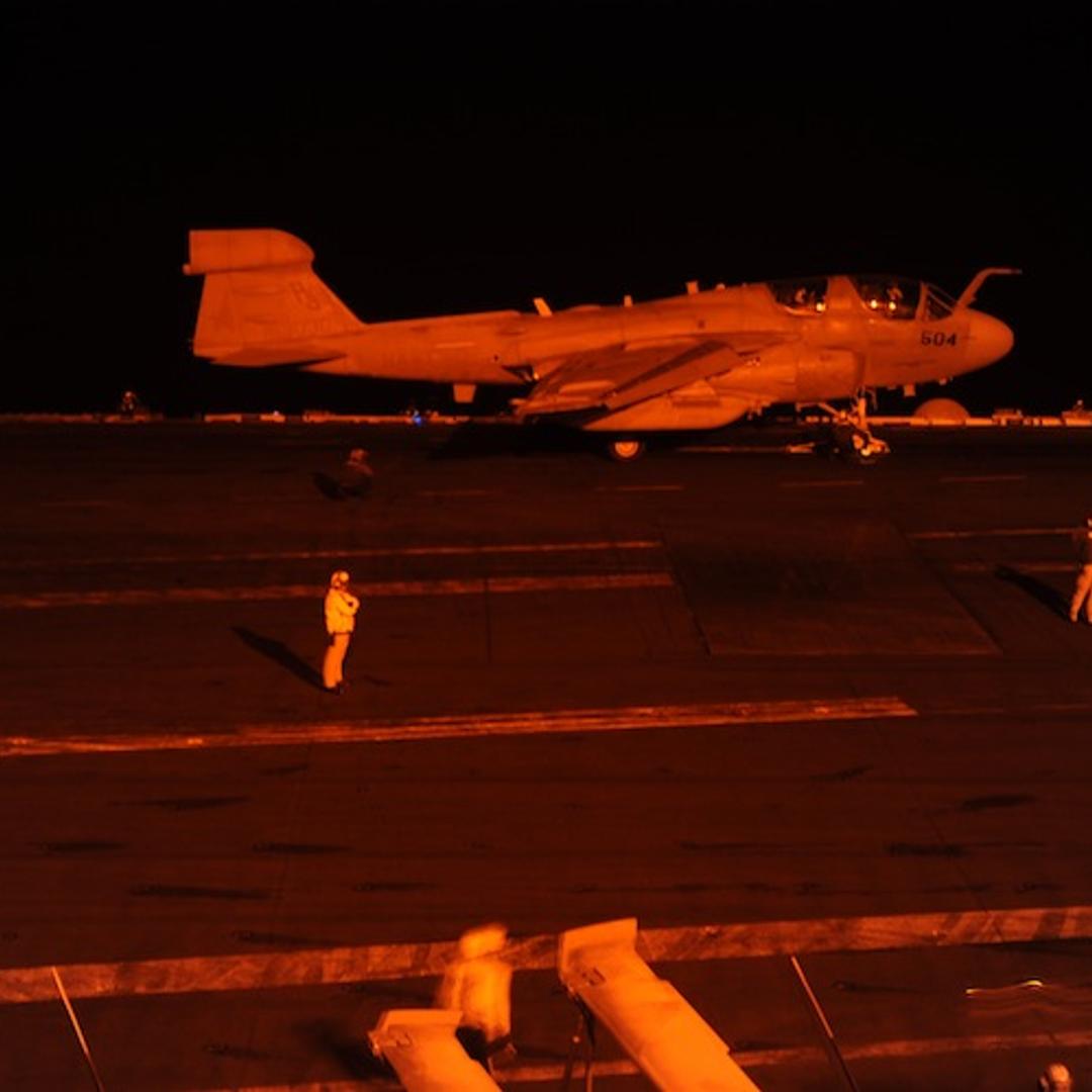 George H.W. Bush is supporting maritime security operations and theater security cooperation efforts in the U.S. 5th Fleet area of responsibility.