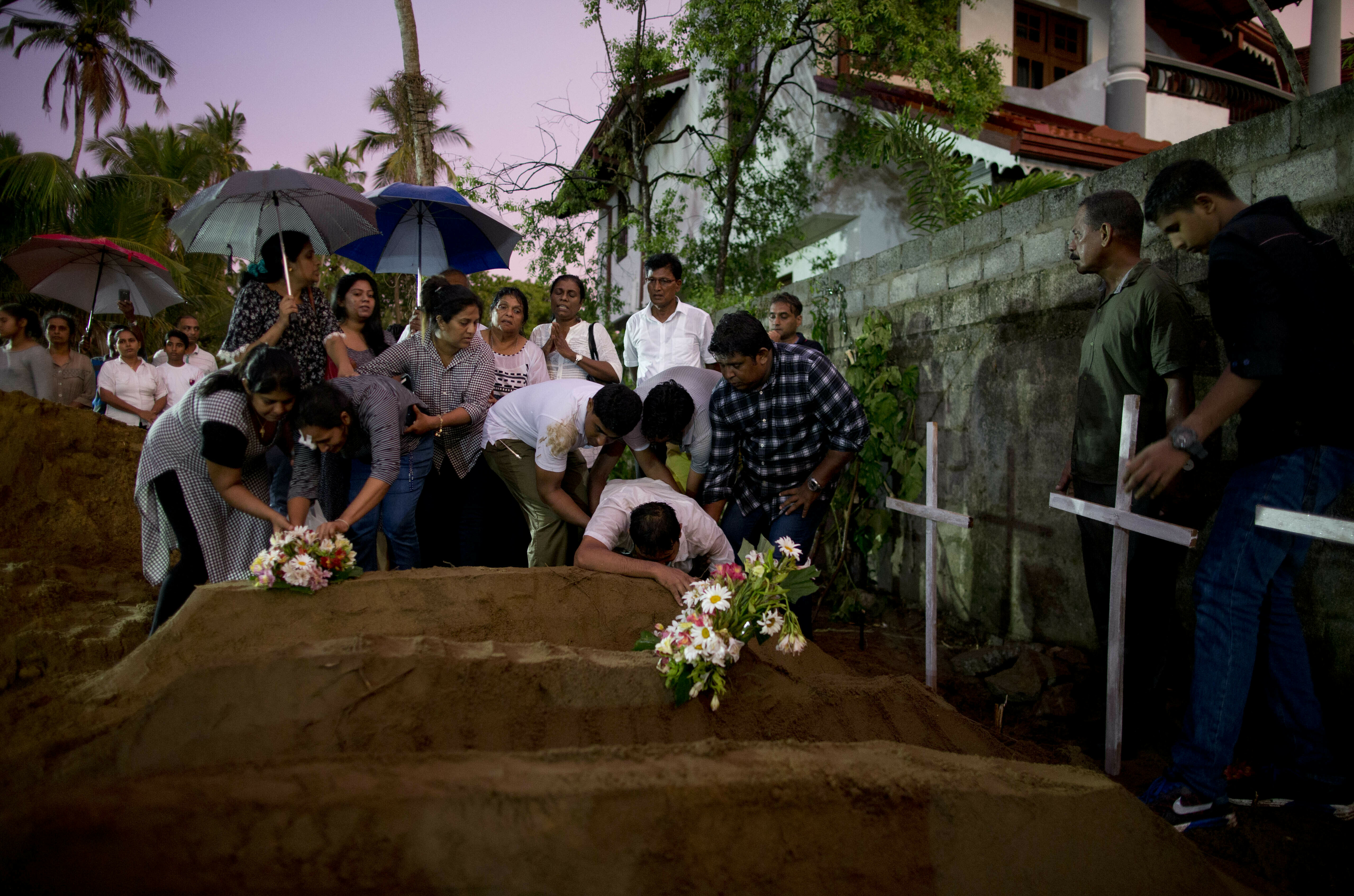 APTOPIX Sri Lanka Church Blasts