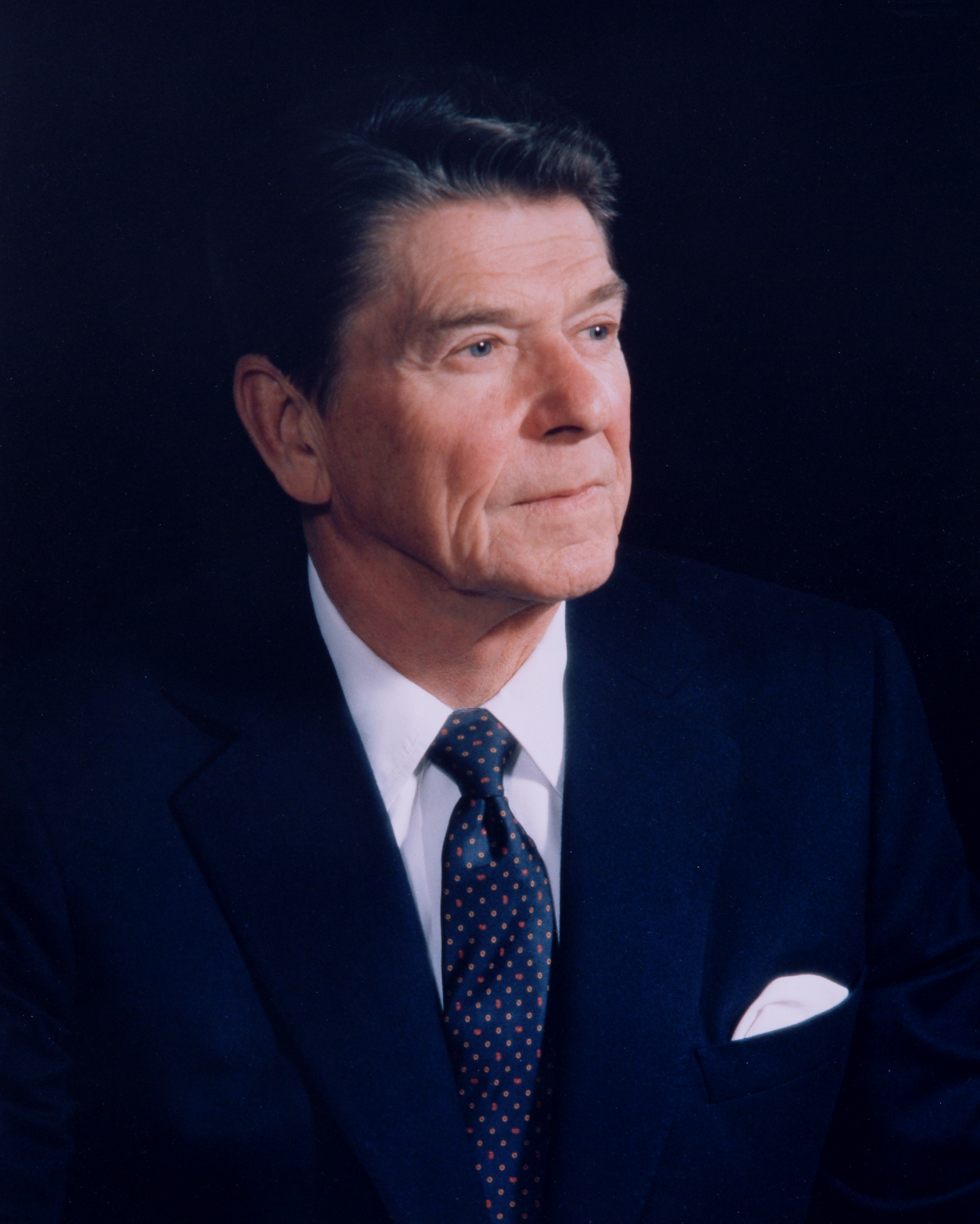 President Ronald Reagan in Washington in 1983.