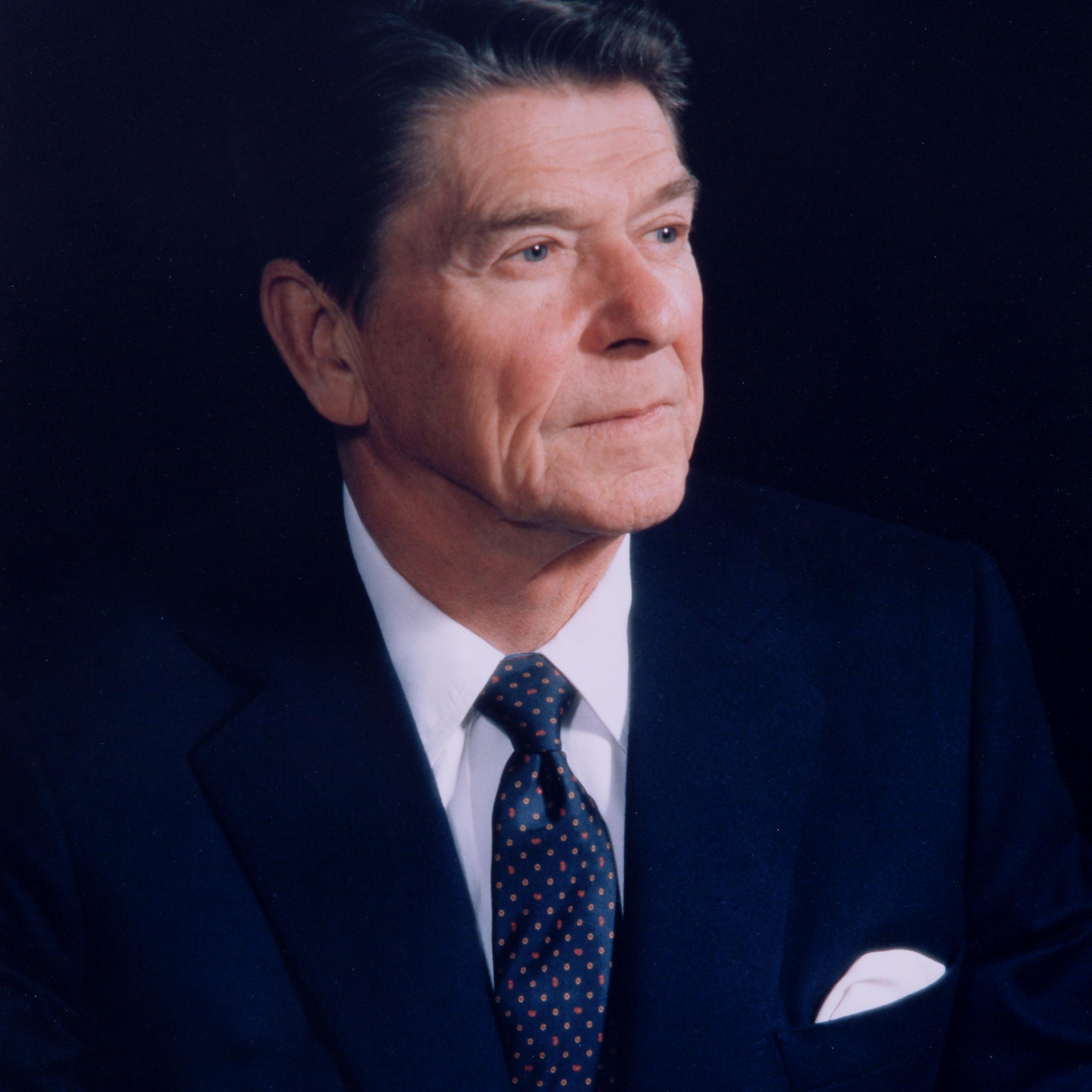 President Ronald Reagan in Washington in 1983.