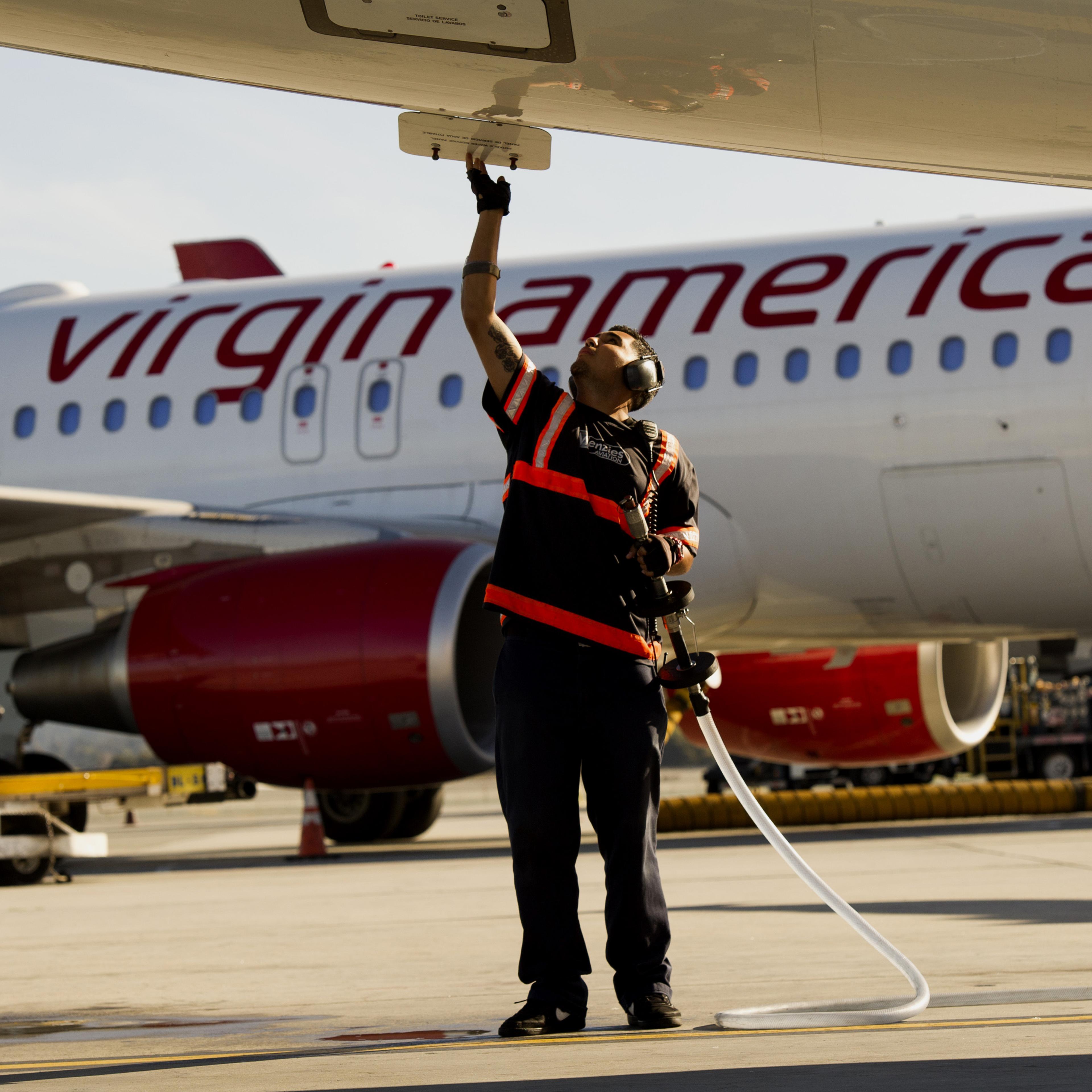 Operations Inside The Virgin America Inc. Terminal After Filing For IPO