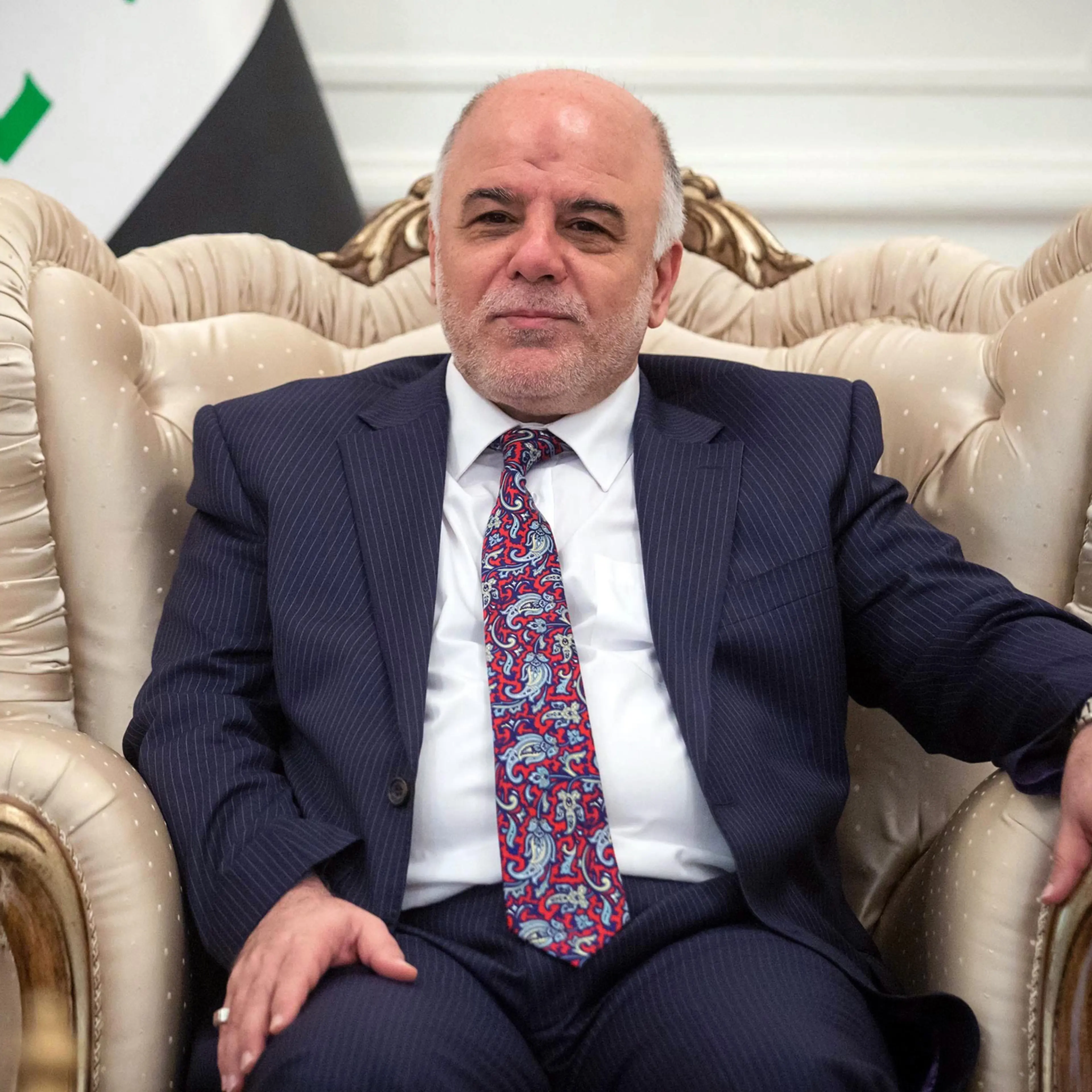 Iraq's new prime minister Haidar Al-Abadi in Bagdad, Aug. 16, 2014.
