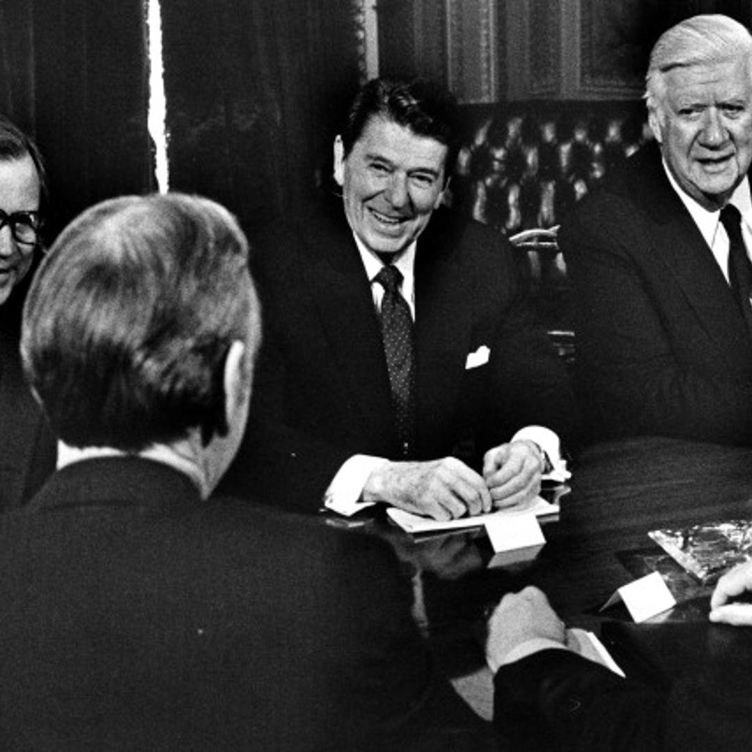 president ronald reagan budget summit