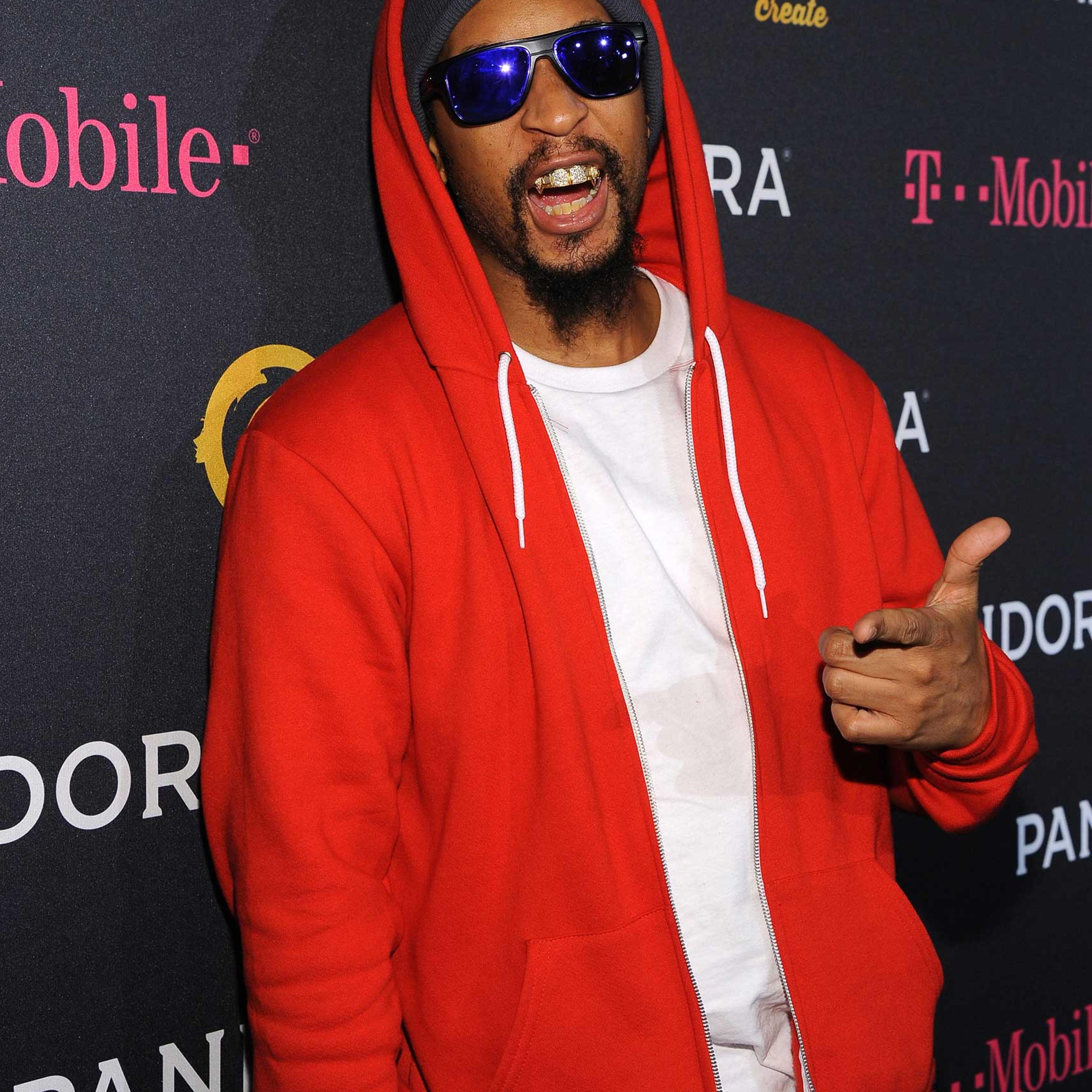Rapper Lil Jon arrives for the PANDORA GRAMMY after party featuring Lil Jon in Hollywood, on Feb 8, 2015