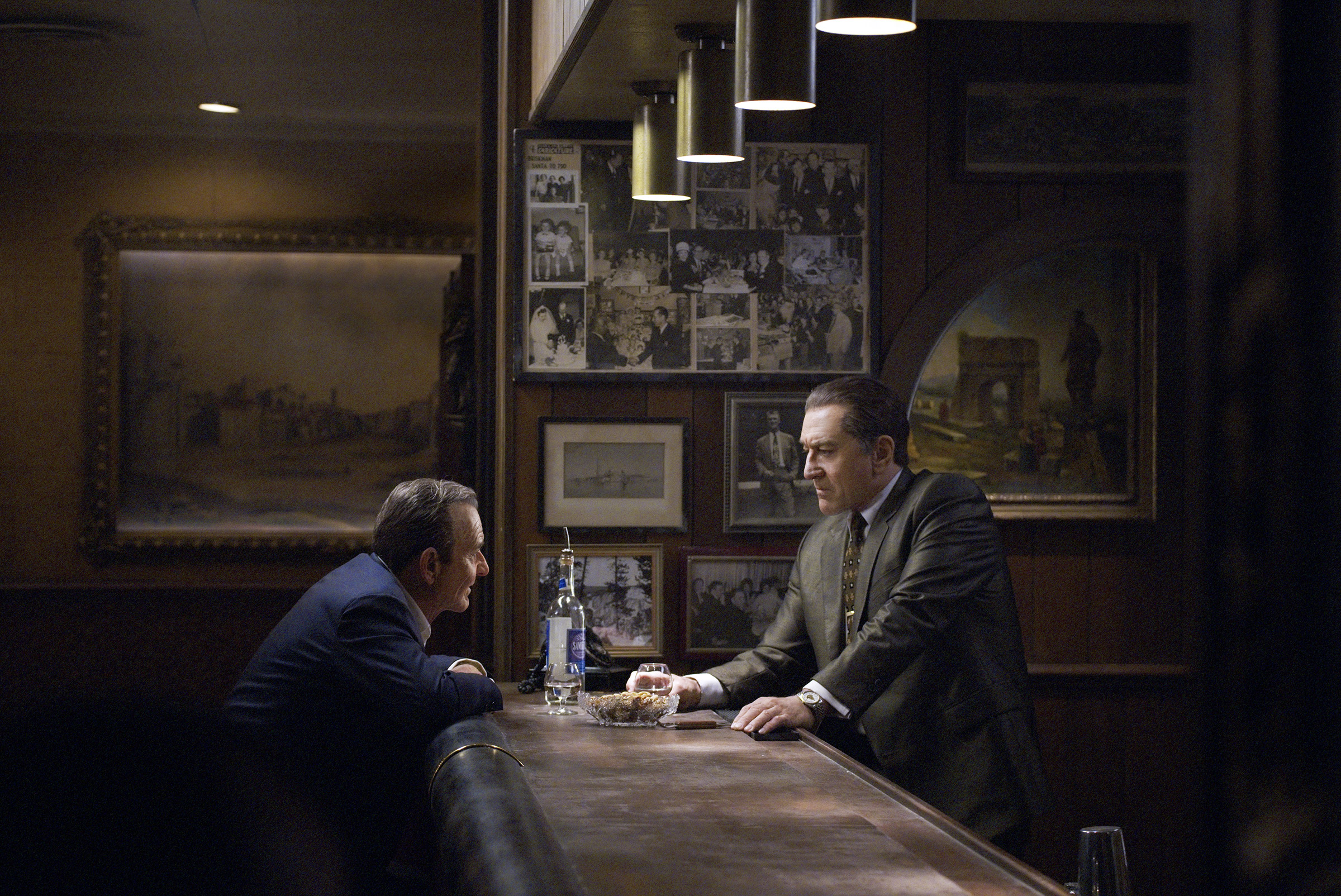 Joe Pesci and Robert De Niro in the Irishman