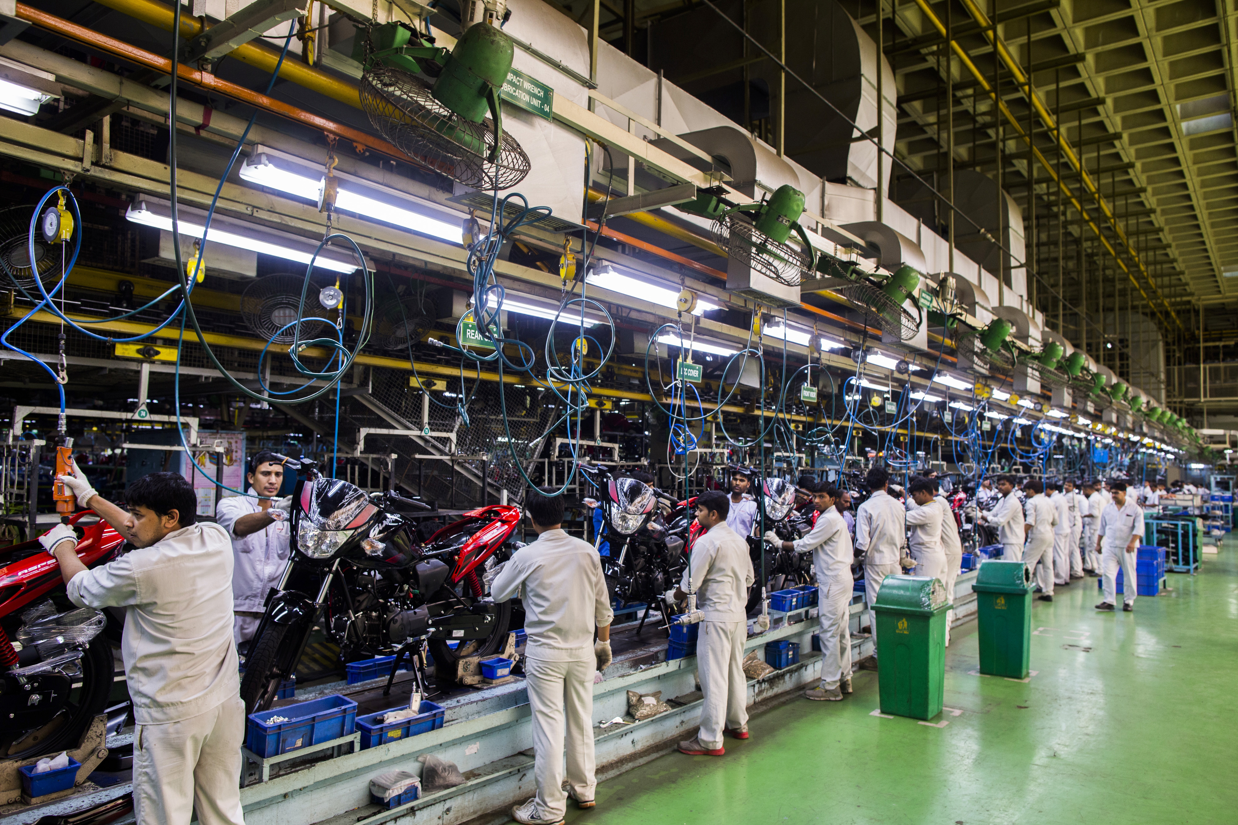 Inside Hero Motocorp's Factory Ahead Of  Industrial Production Figures