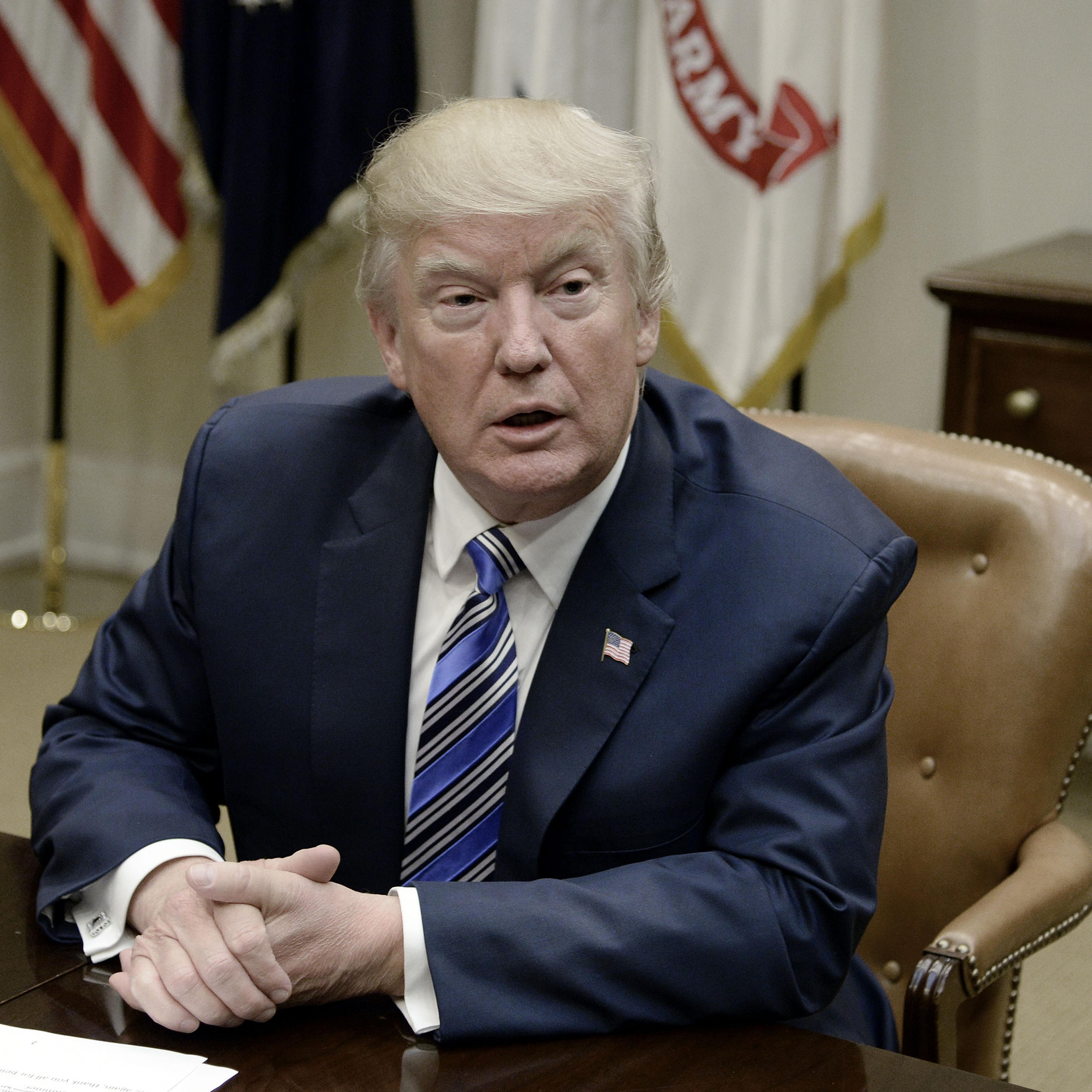 President Trump Meets With Senate And House Leadership At The White House