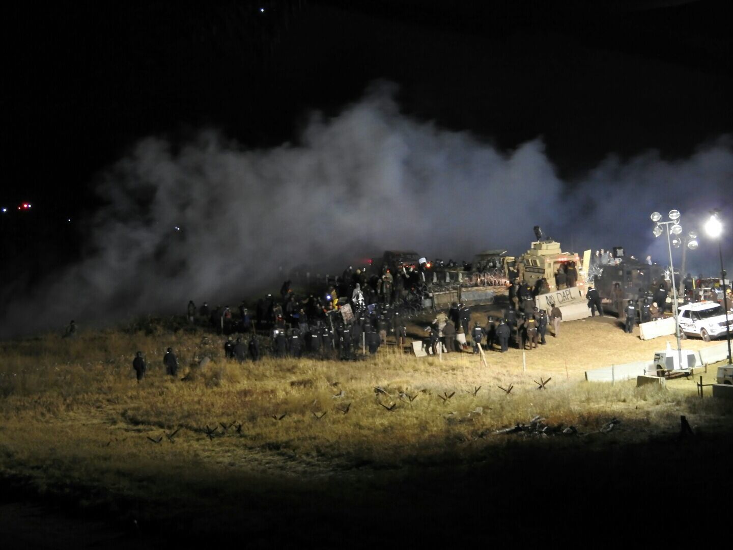 Oil Pipeline Protest