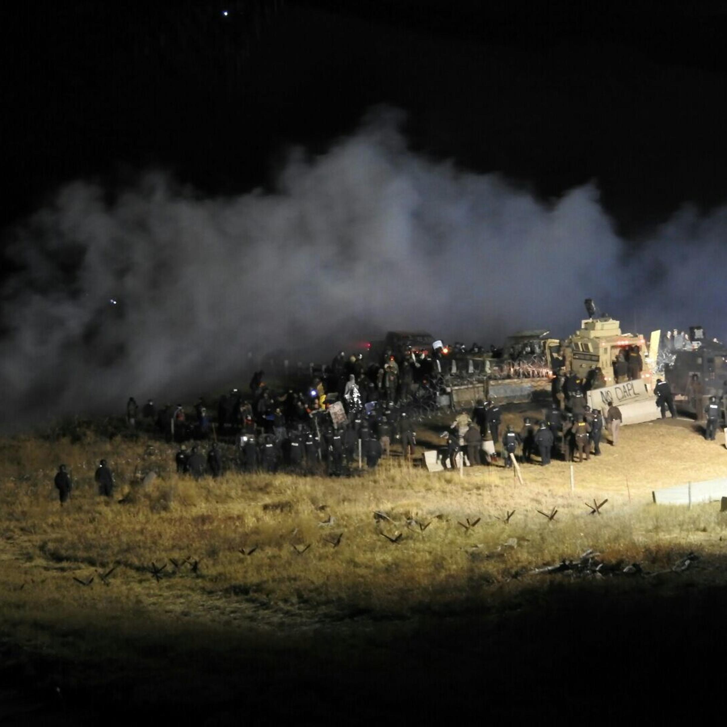 Oil Pipeline Protest