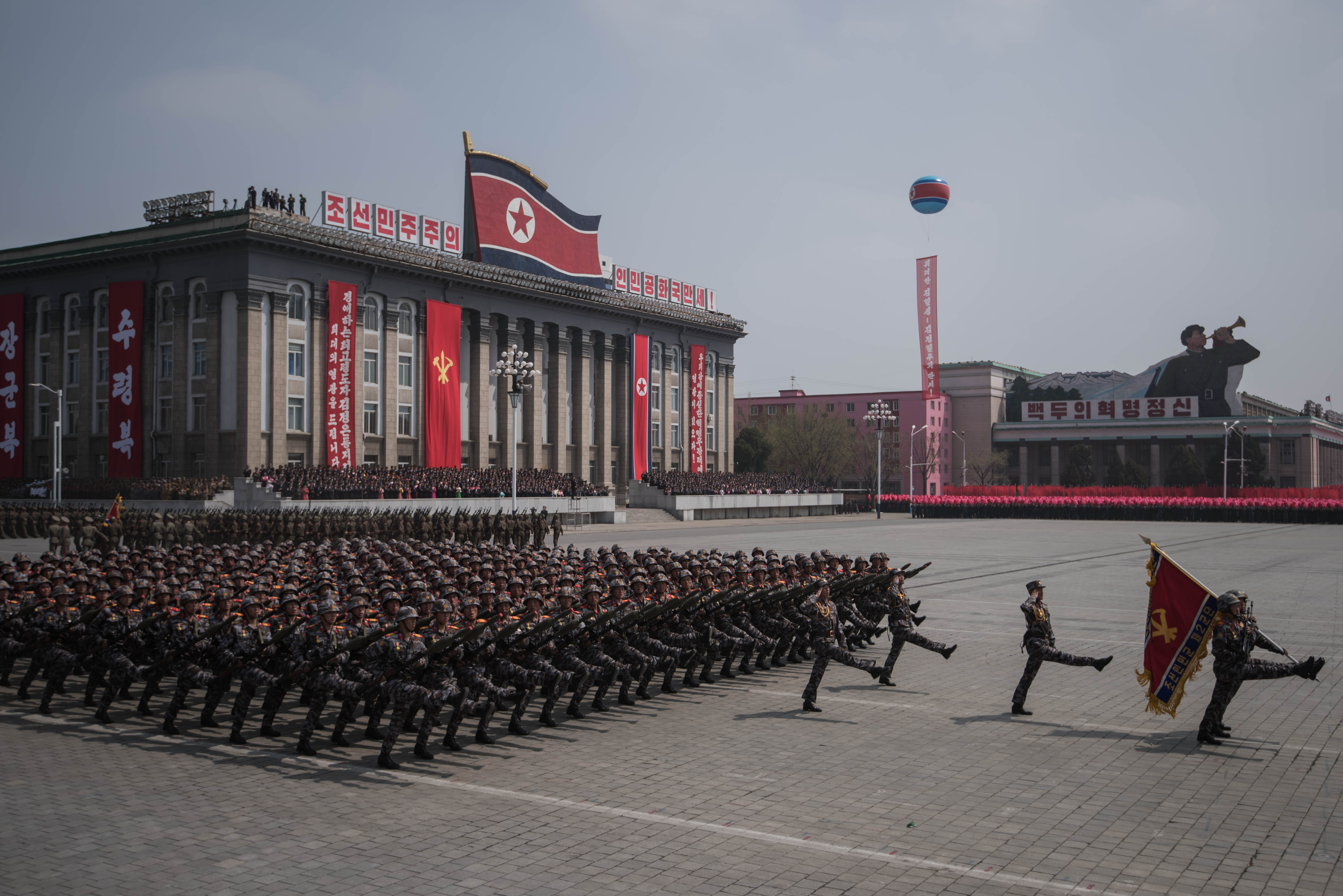 NKOREA-MILITARY-PARADE-POLITICS