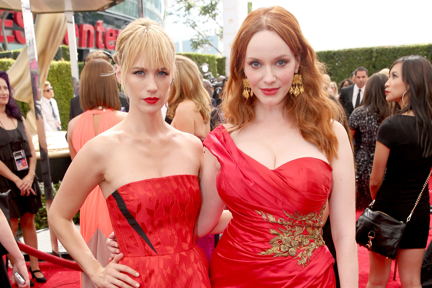 January Jones, Christina Hendricks